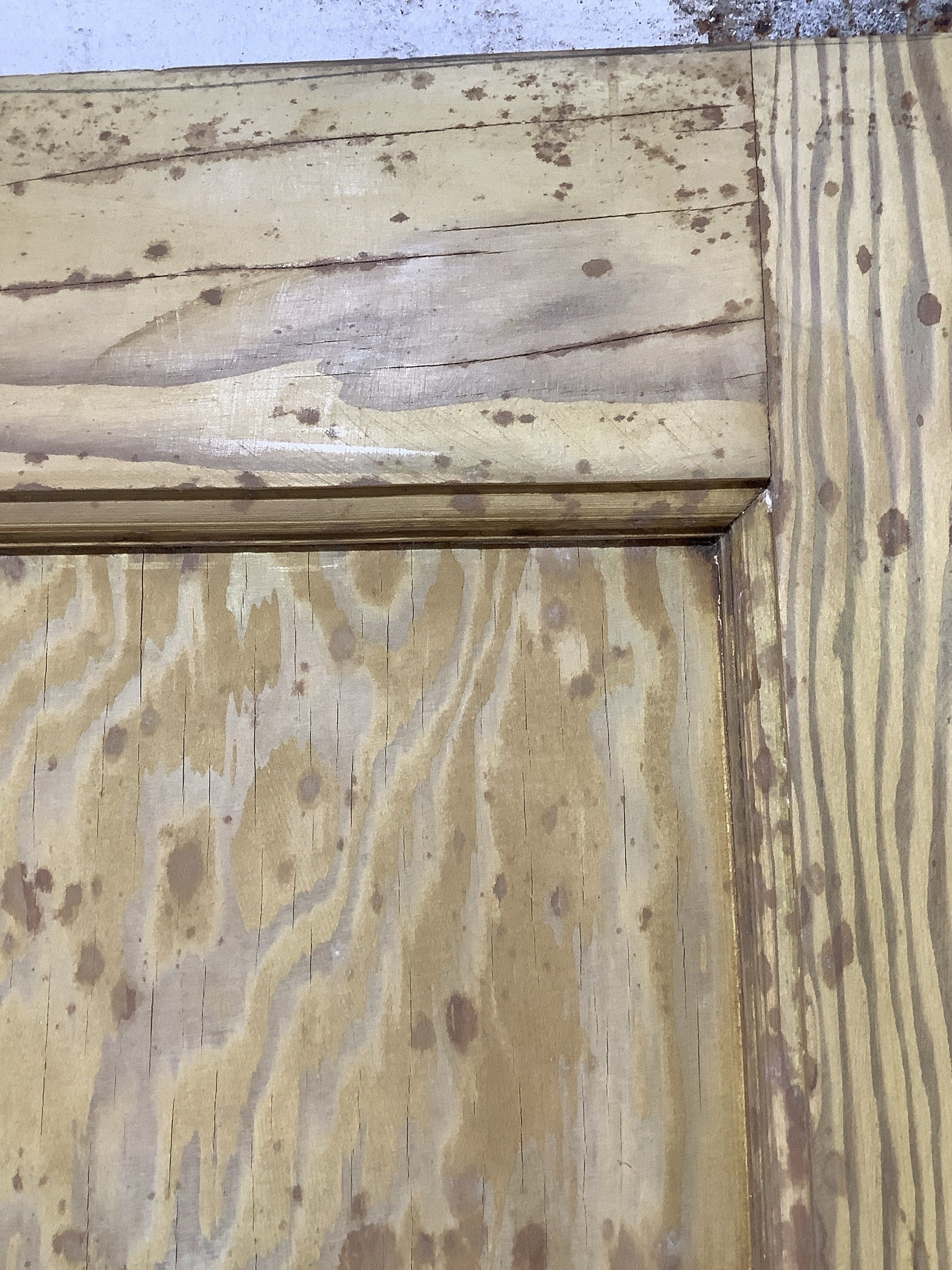 5th Pic 1930s Internal Stripped  Pitch Pine Reclaimed Door