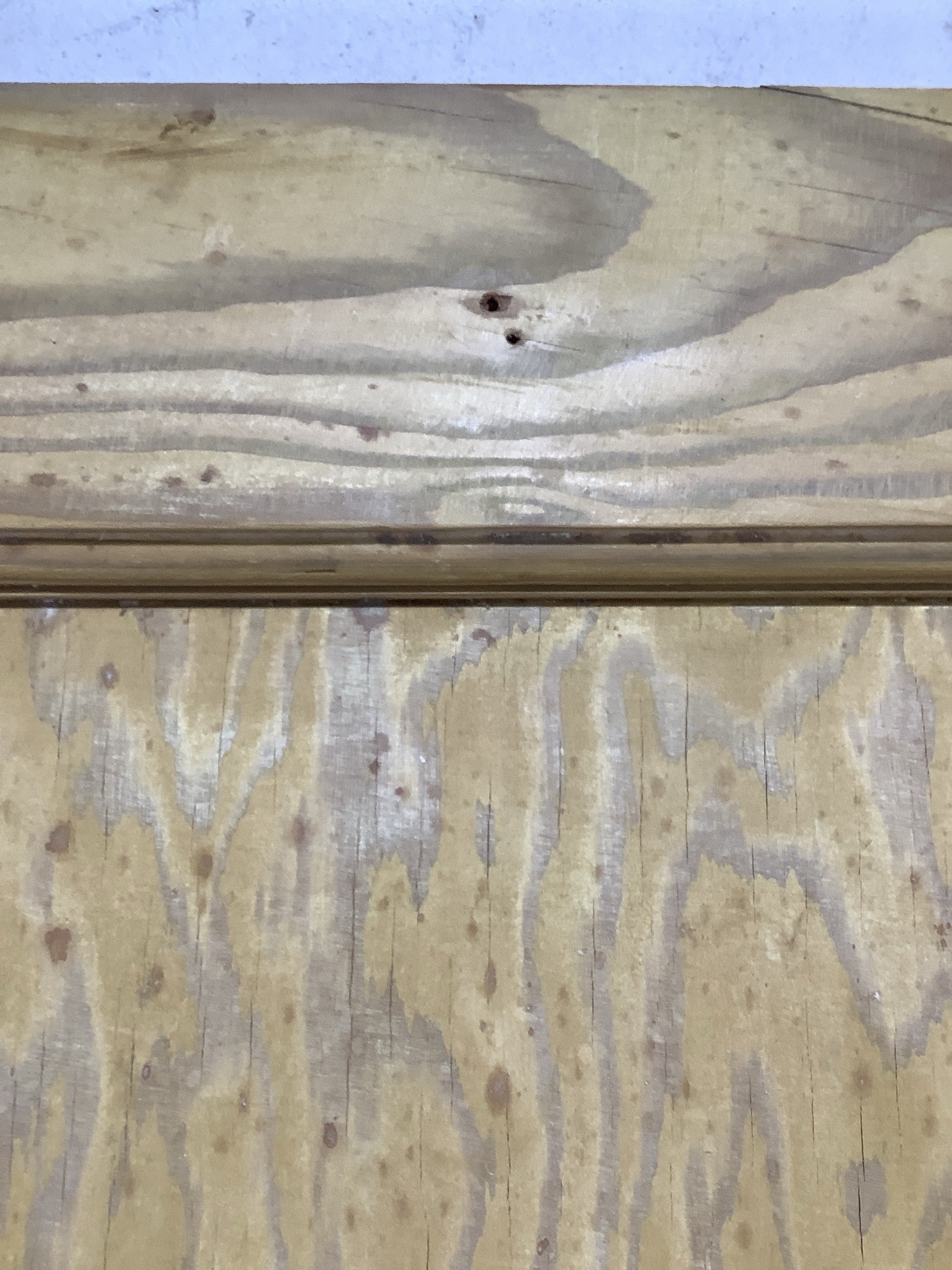 12th Picture showing old screw hole