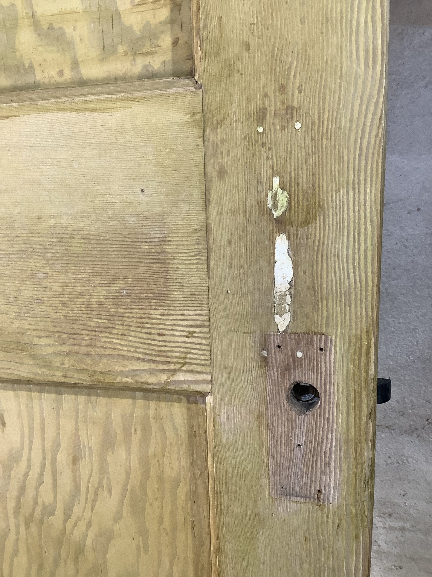 10th Pic 1930s Internal Stripped Pitch Pine Reclaimed Door