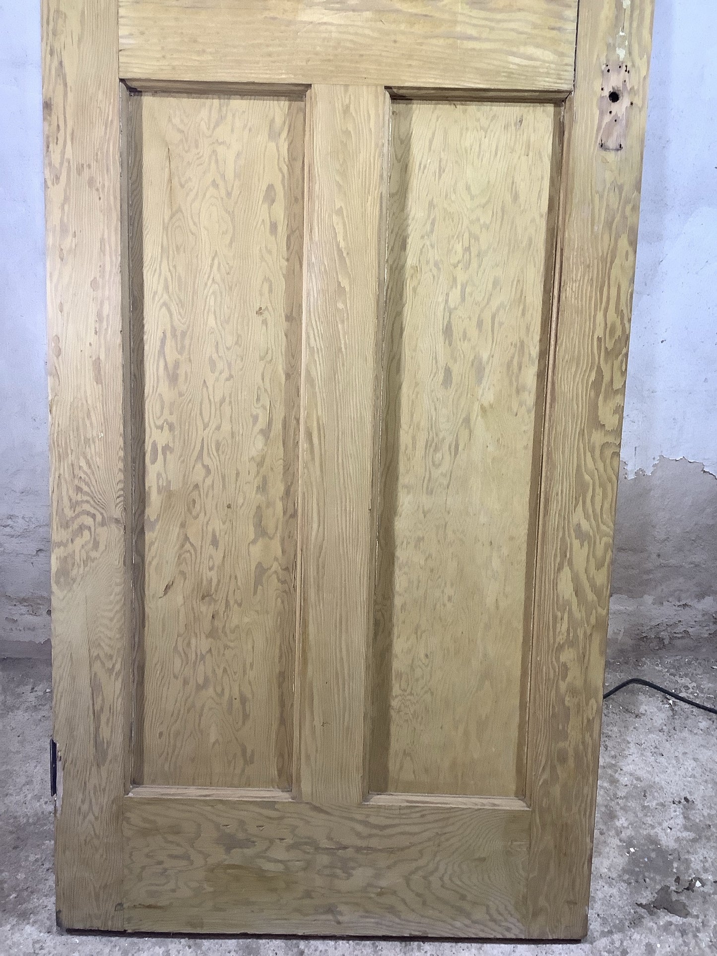 9th Pic 1930s Internal Stripped Pitch Pine Reclaimed Door