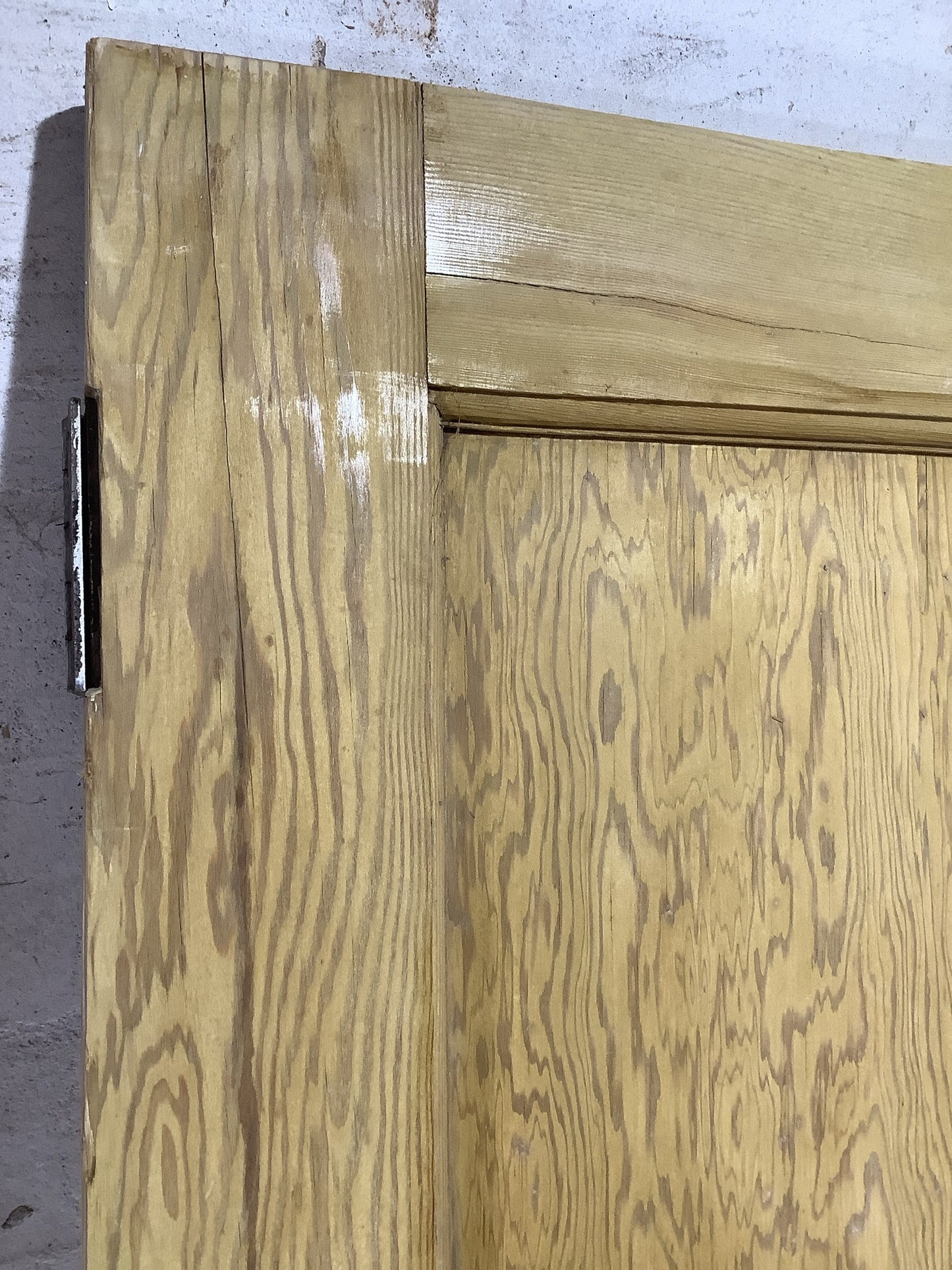12th Pic 1930s Internal Stripped Pitch Pine Reclaimed Door