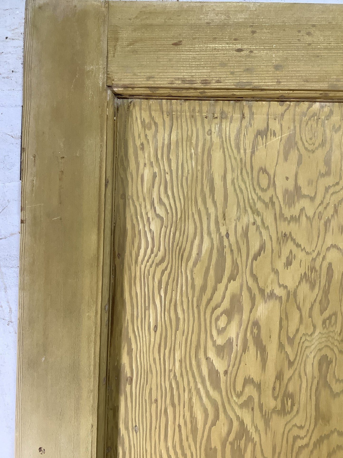 4th Pic 1930s Internal Stripped Pitch Pine Reclaimed Door