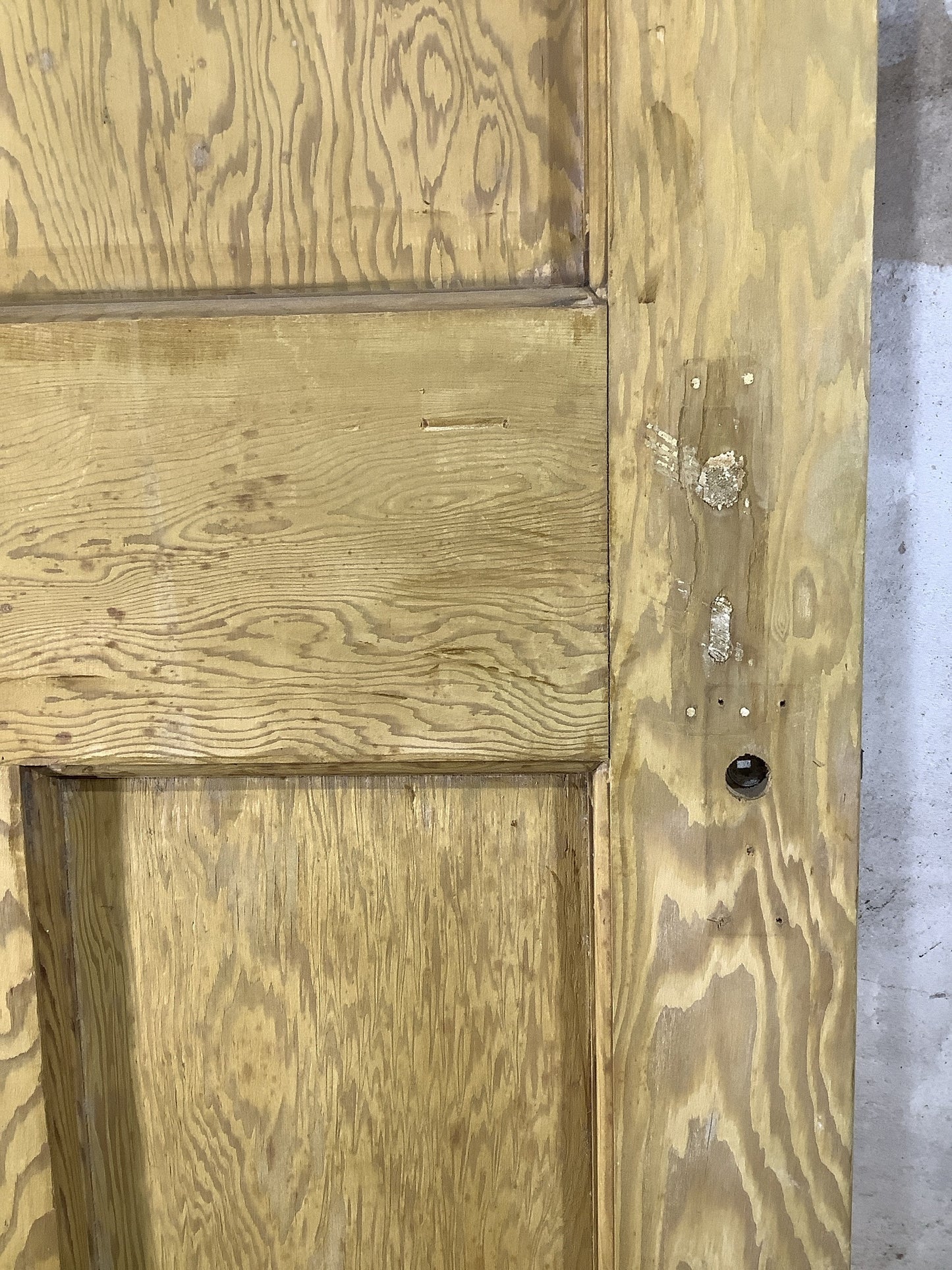 5th Pic 1930s Internal Stripped Pitch Pine Reclaimed Door
