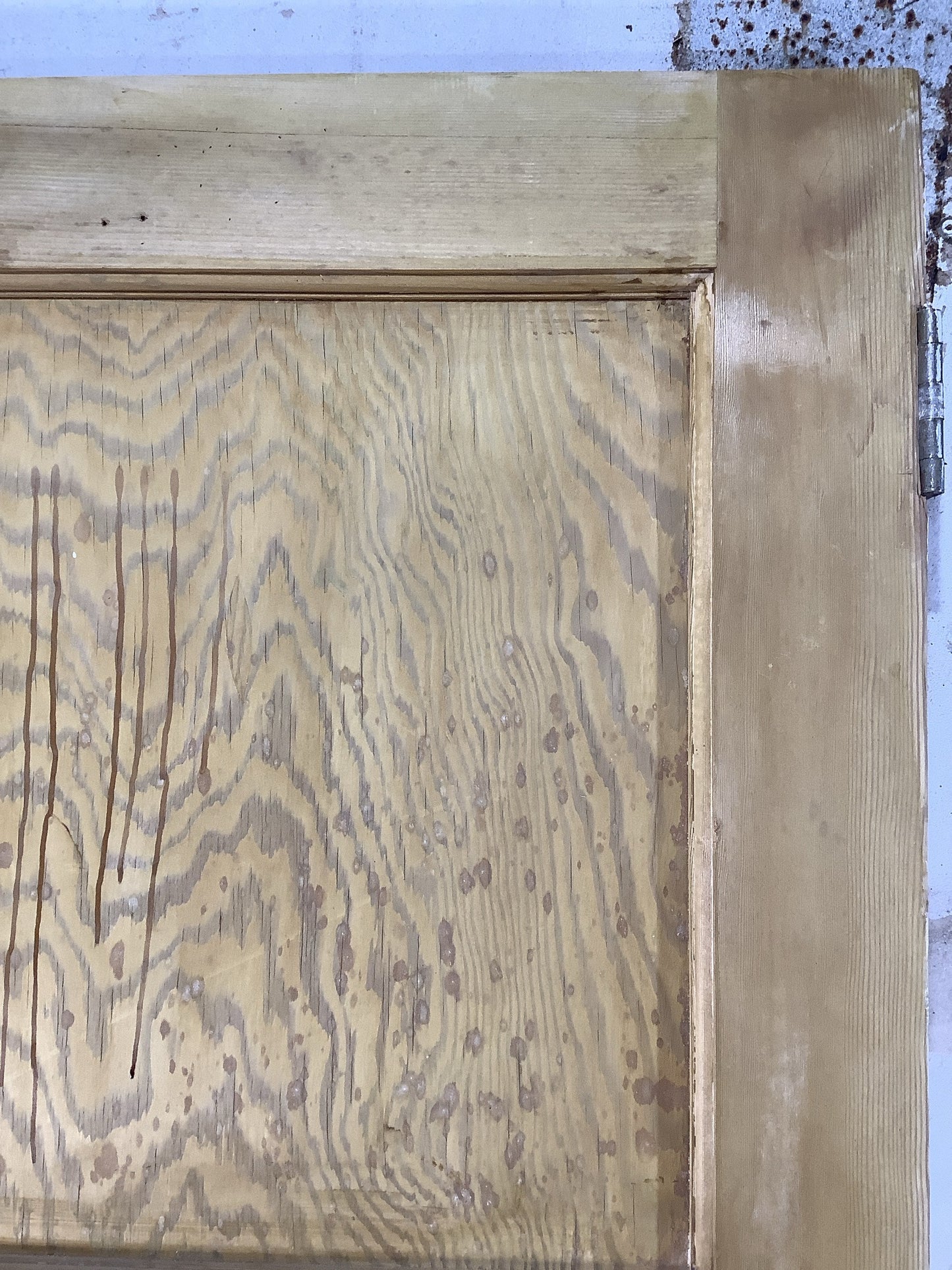 11th Pic 1930s Internal Stripped Pitch Pine Reclaimed Door