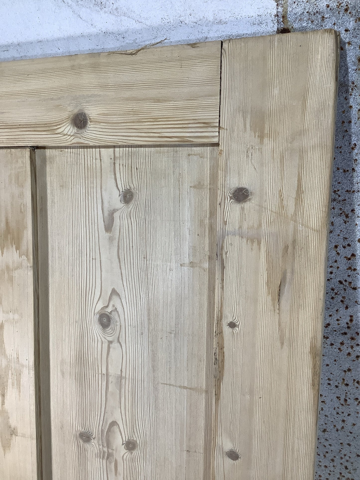 5th Pic Victorian Internal Stripped Pine Reclaimed Door