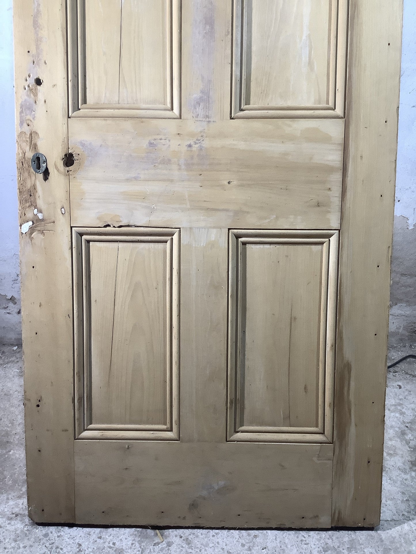 3rd Pic Victorian Internal Stripped Pine Reclaimed Door