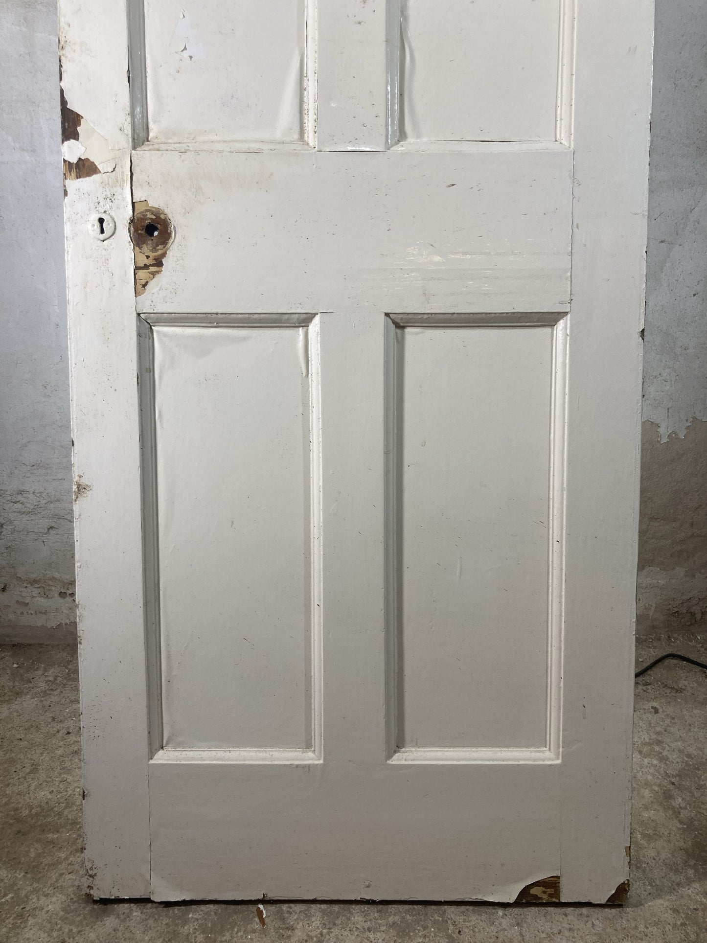 3rd Pic 1930s Internal Painted Pine Reclaimed Door