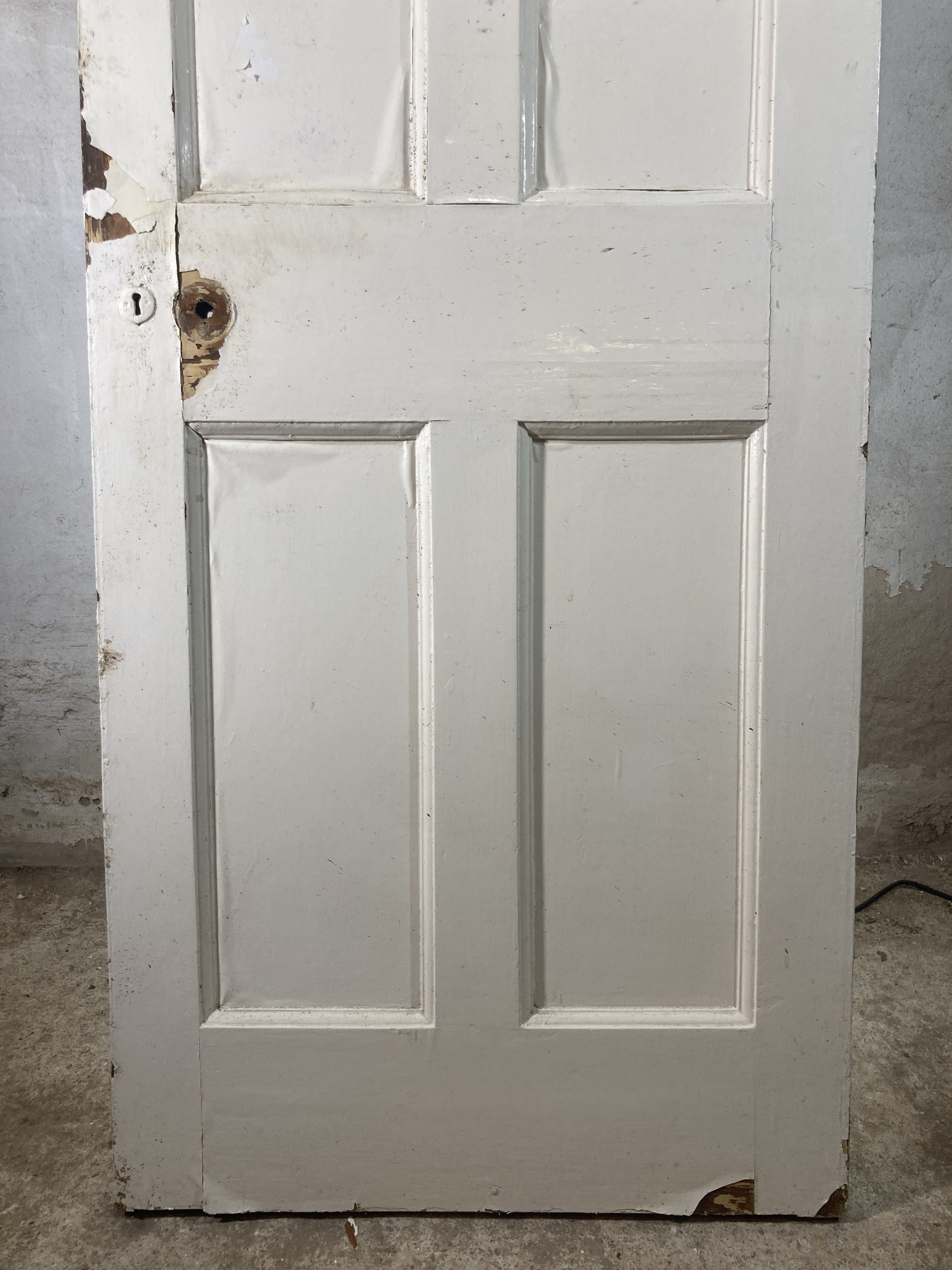 3rd Pic 1930s Internal Painted  Pine Reclaimed Door