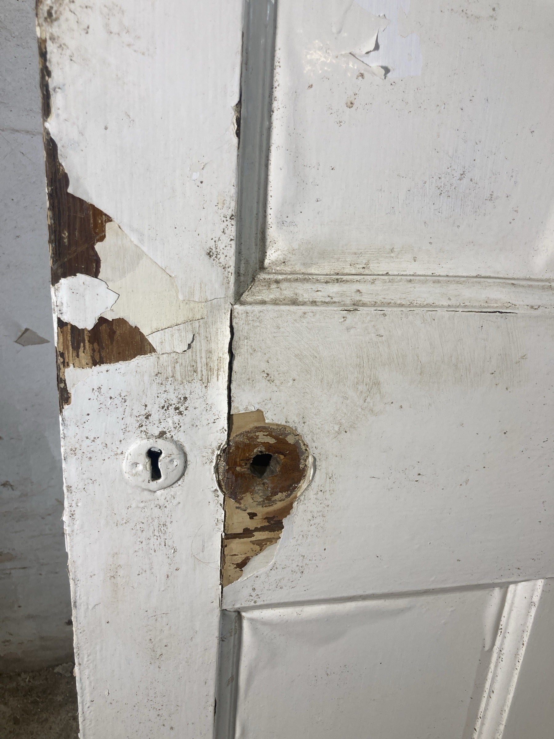 4th Pic 1930s Internal Painted  Pine Reclaimed Door