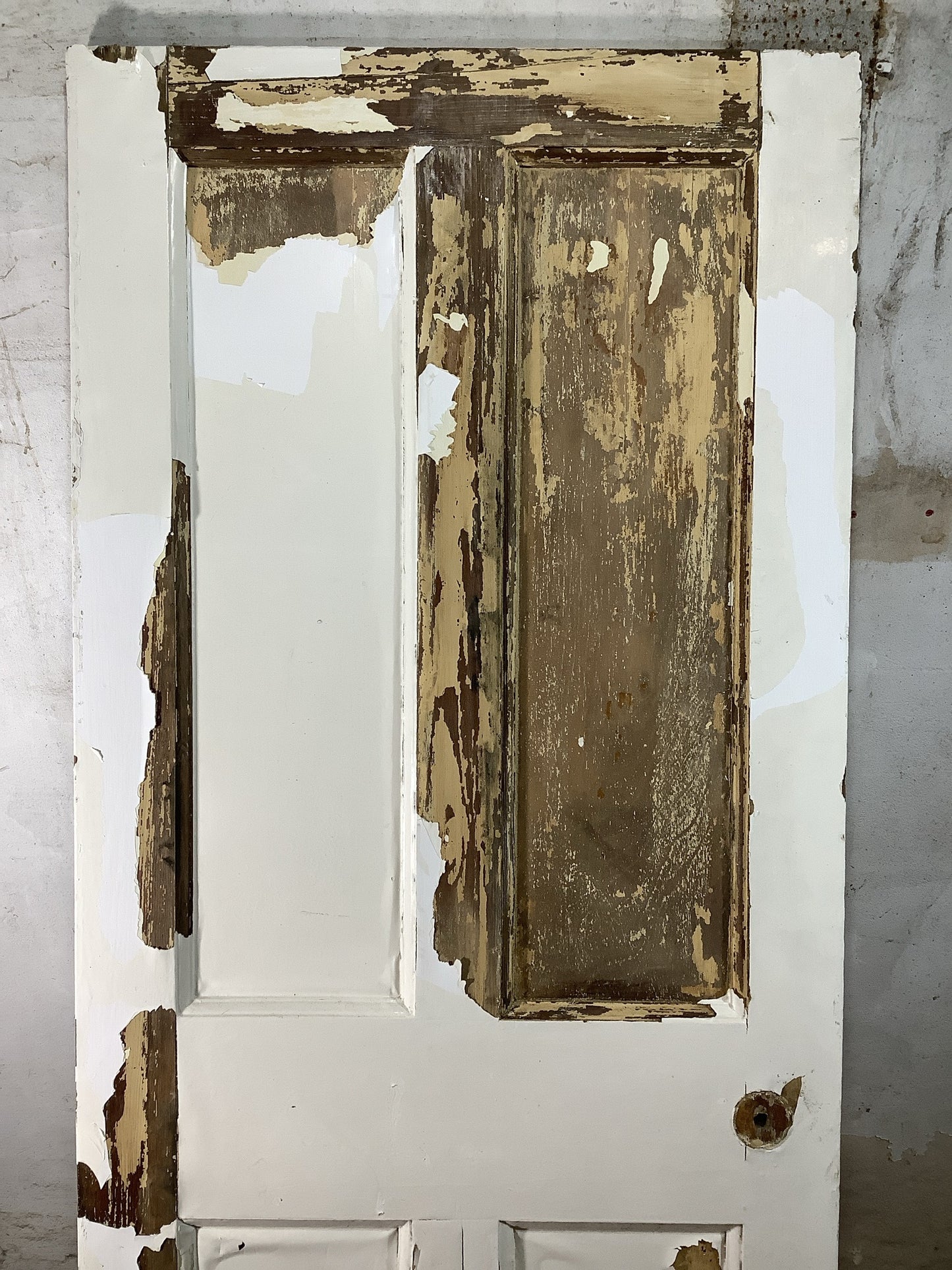 2nd Pic 1930s Internal Painted Pine Reclaimed Door