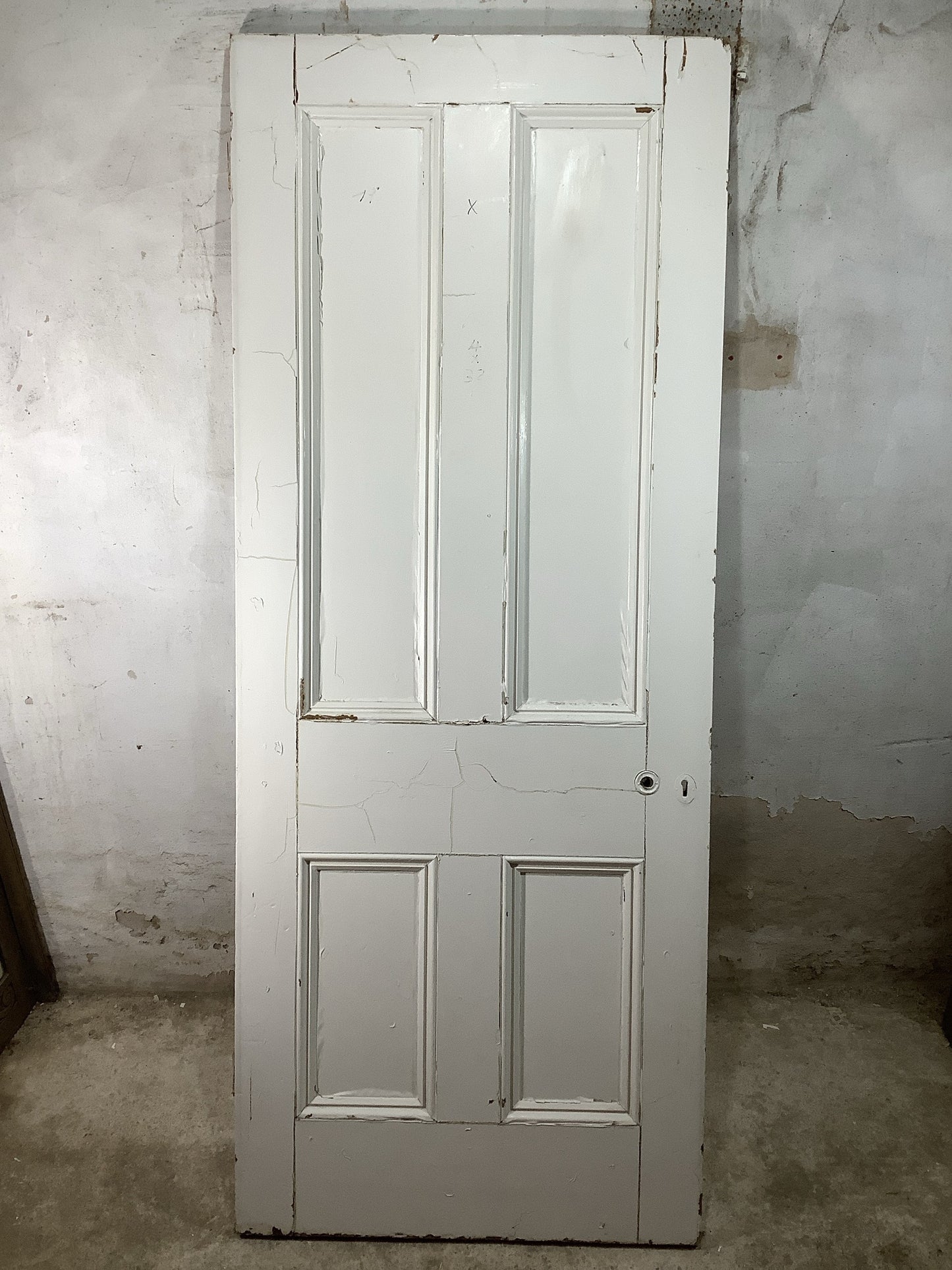 Main Picture Victorian Internal Painted Pine Reclaimed Door