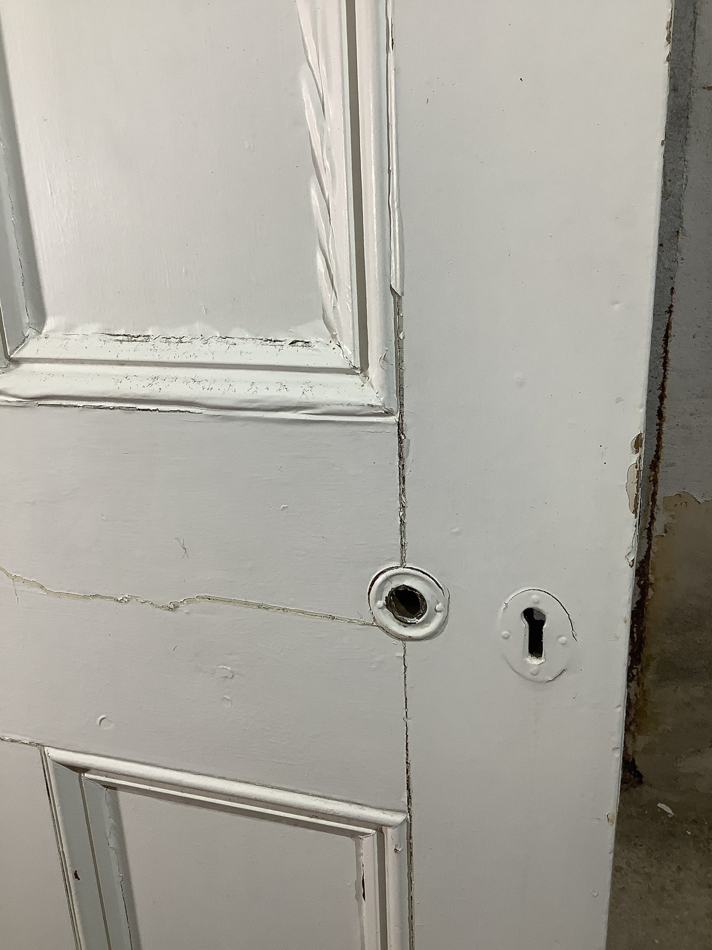 4th Pic Victorian Internal Painted Pine Reclaimed Door