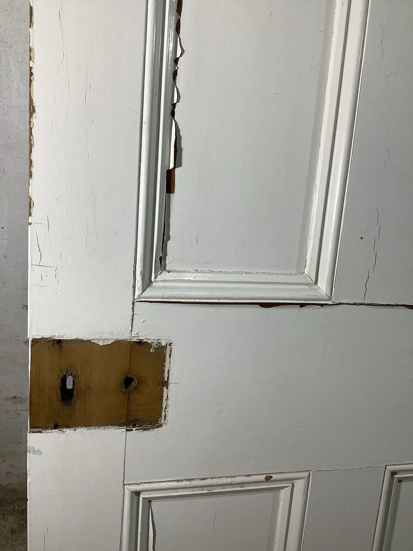 10th Pic Victorian Internal Painted Pine Reclaimed Door