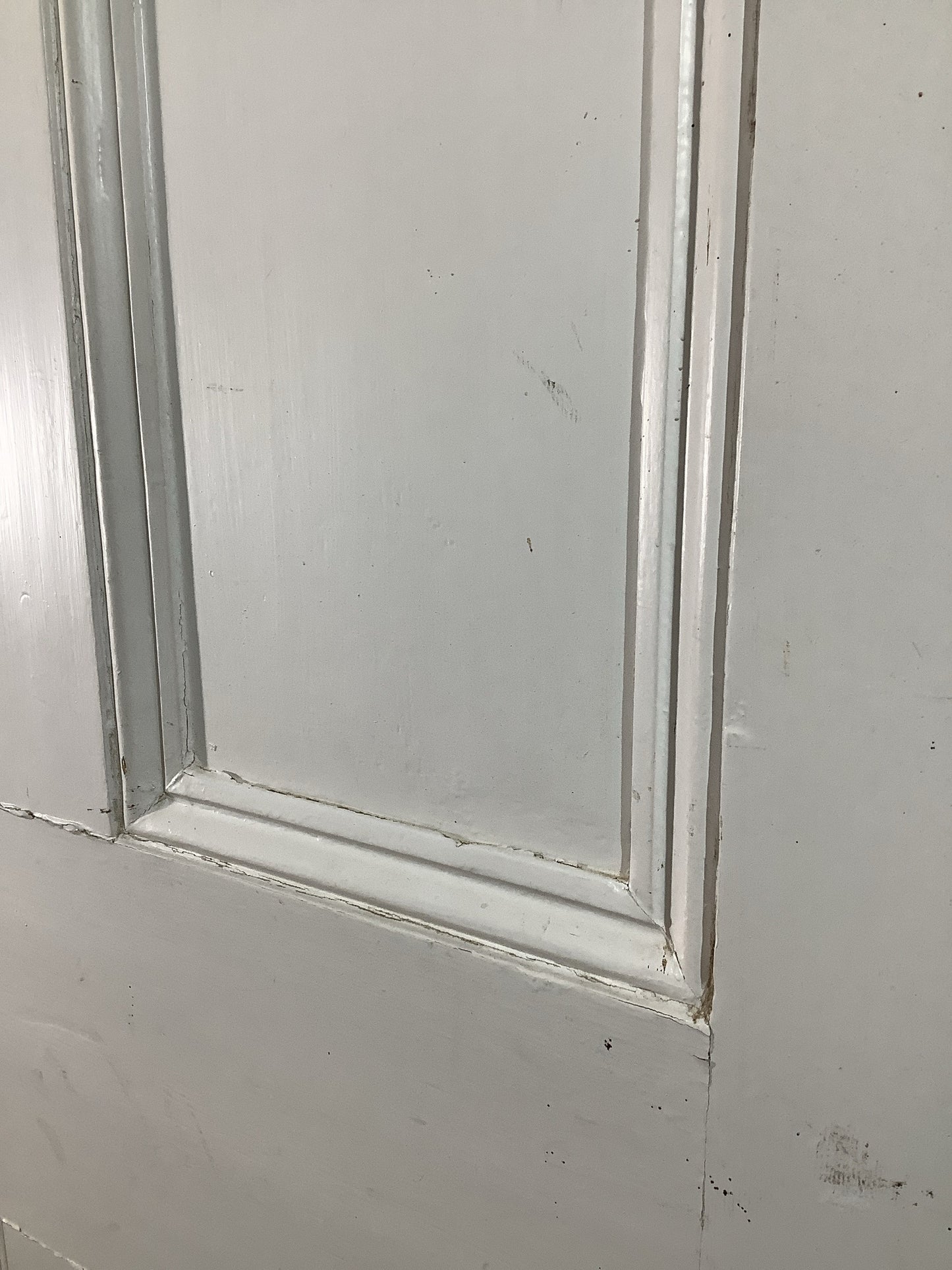 6th Pic Victorian Internal Painted Pine Reclaimed Door