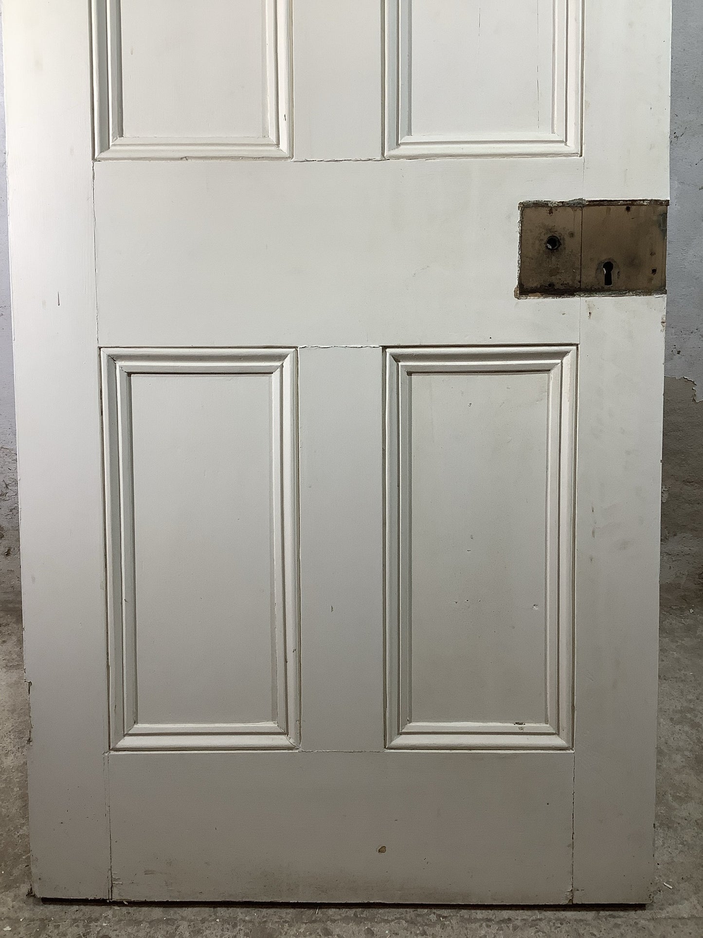 9th Pic Victorian Internal Painted Pine Reclaimed Door