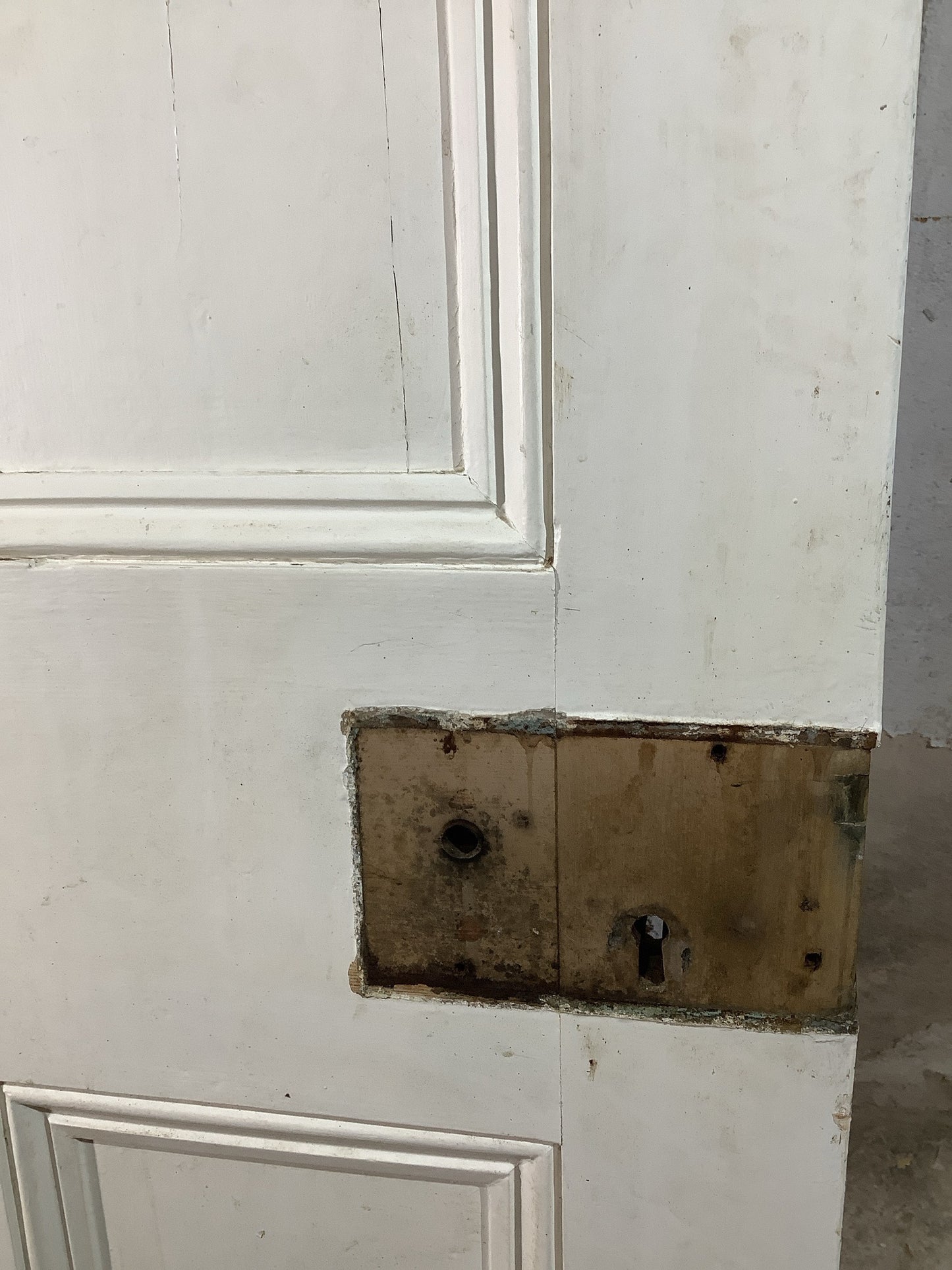 10th Pic Victorian Internal Painted Pine Reclaimed Door