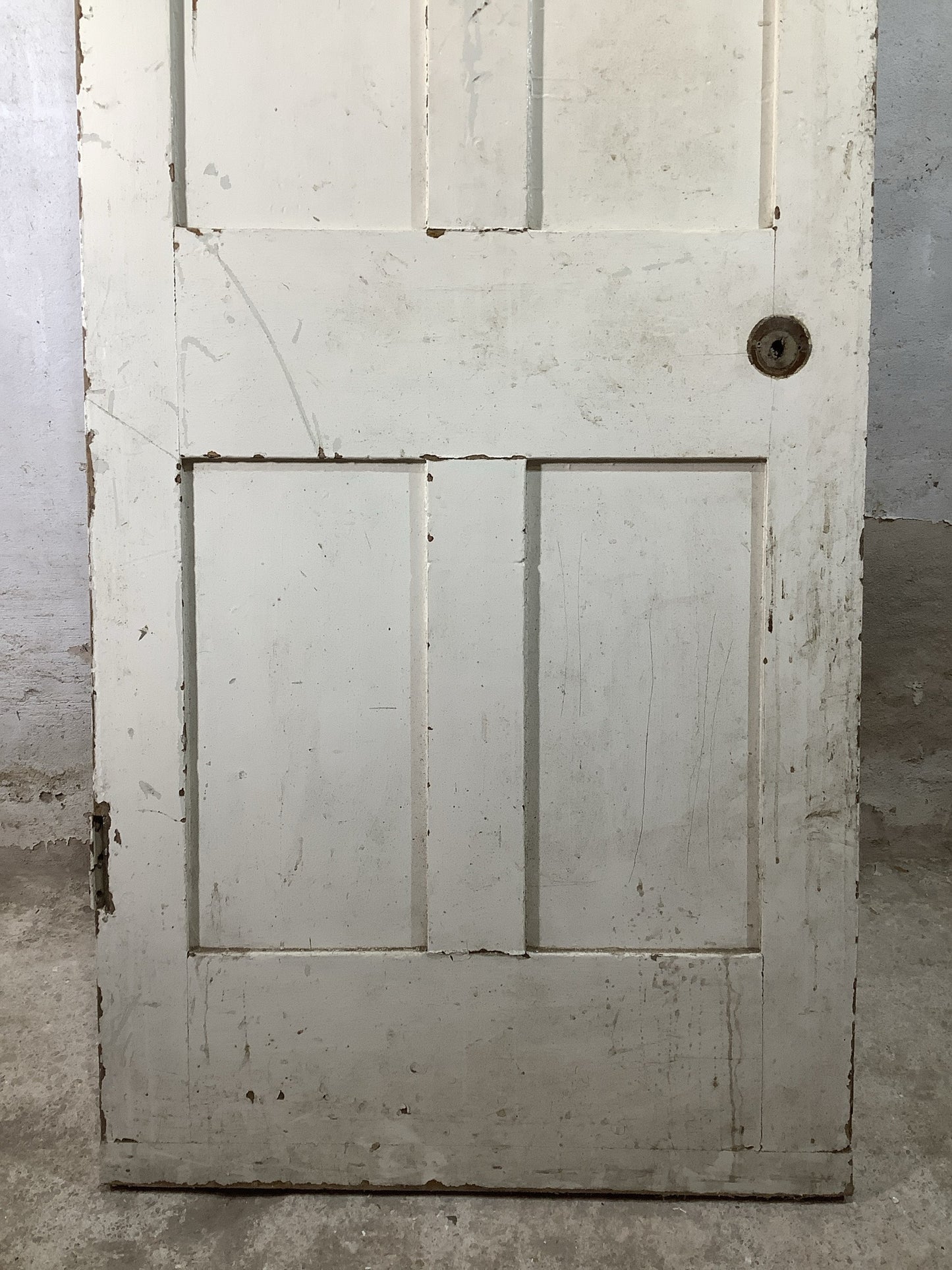 9th Pic Victorian Internal Painted Pine Reclaimed Door