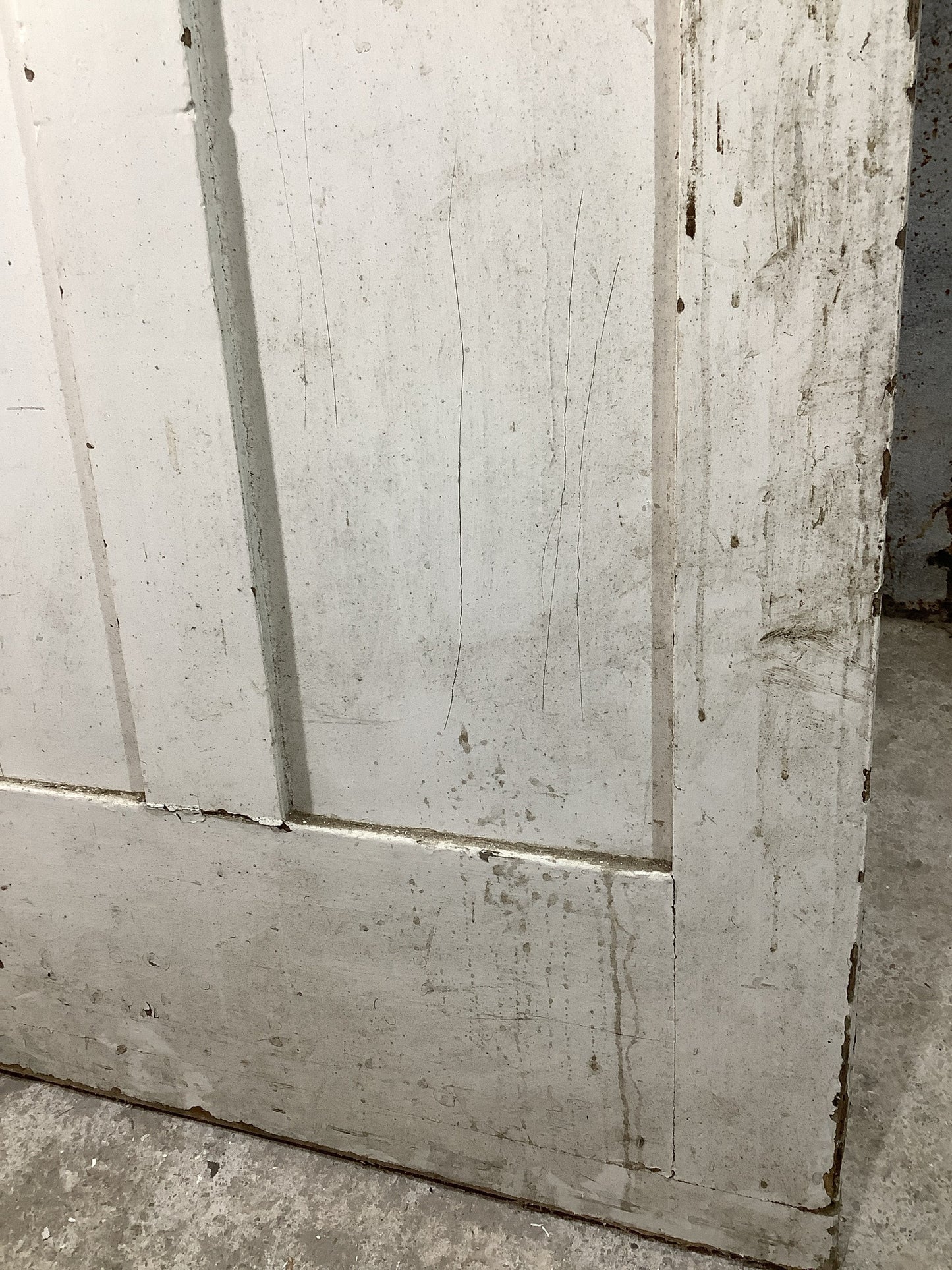 12th Pic Victorian Internal Painted Pine Reclaimed Door