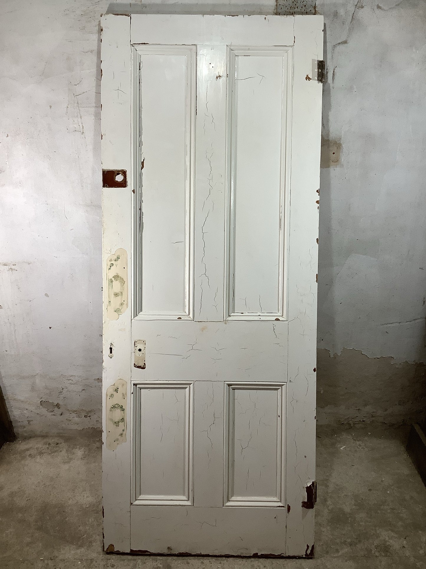 7th Pic Victorian Internal Painted Pine Reclaimed Door