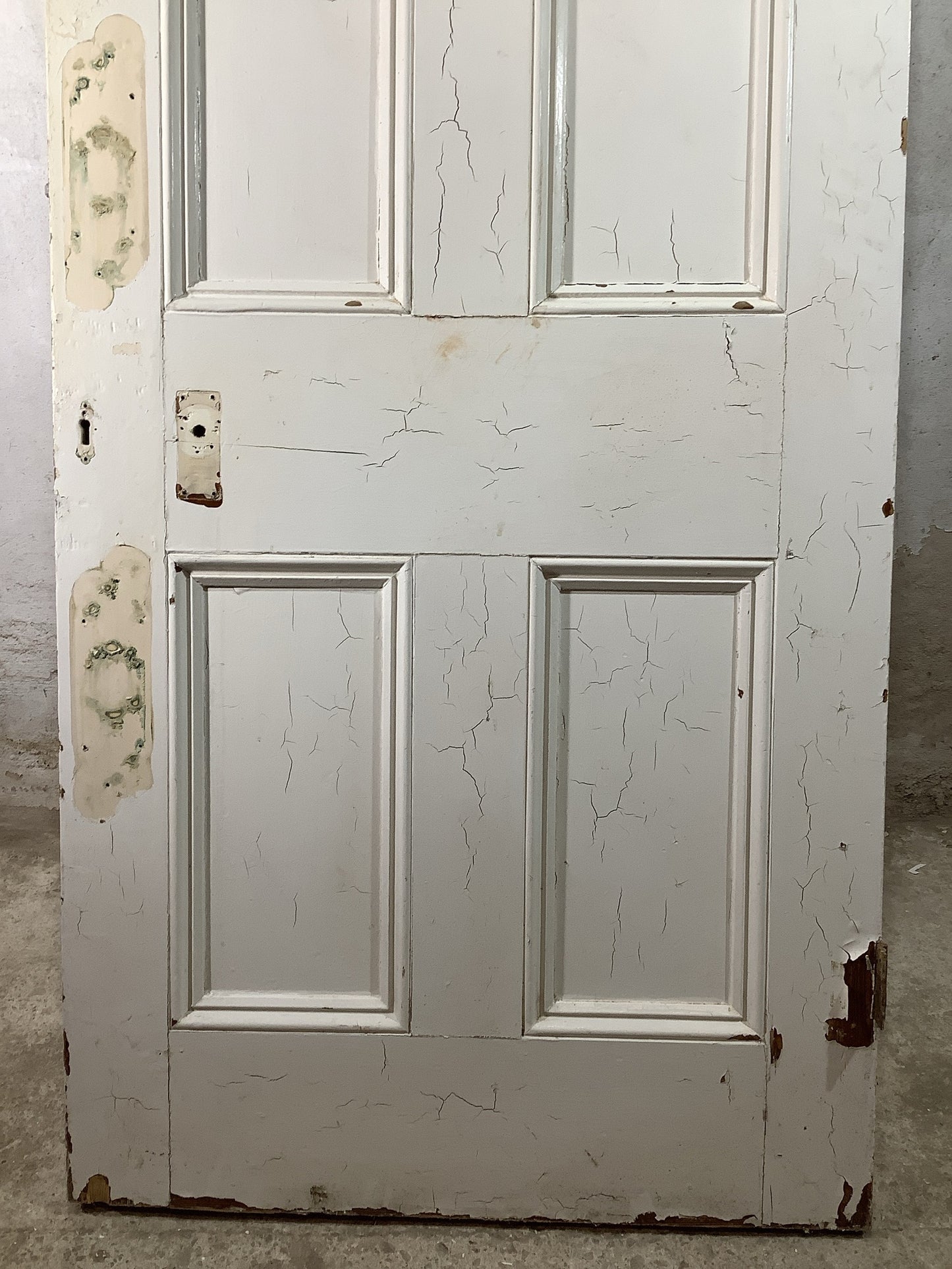 9th Pic Victorian Internal Painted Pine Reclaimed Door