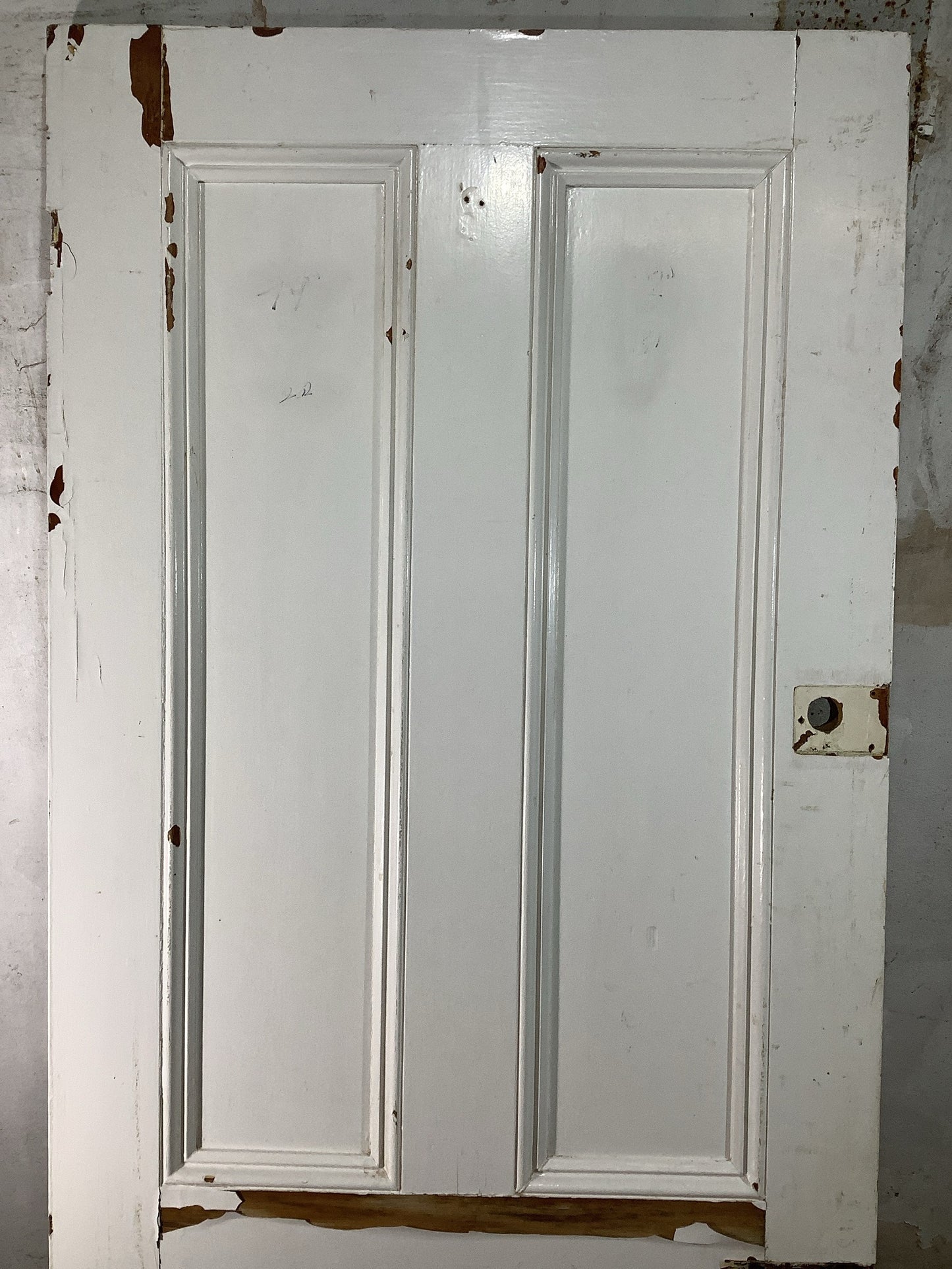 2nd Pic Victorian Internal Painted Pine Reclaimed Door