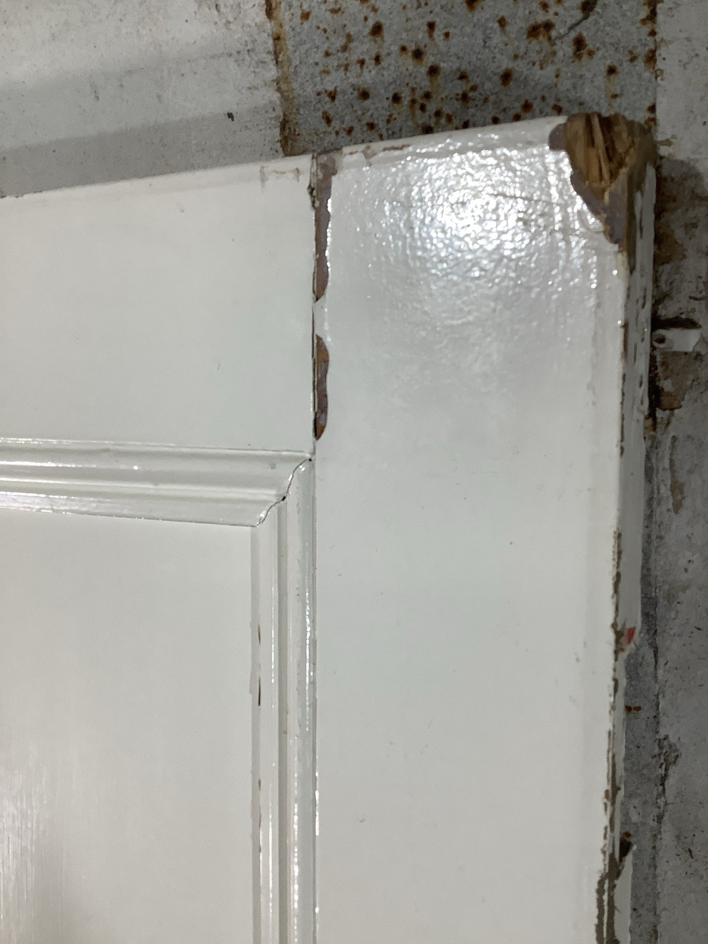 12th Pic Victorian Internal Painted Pine Reclaimed Door