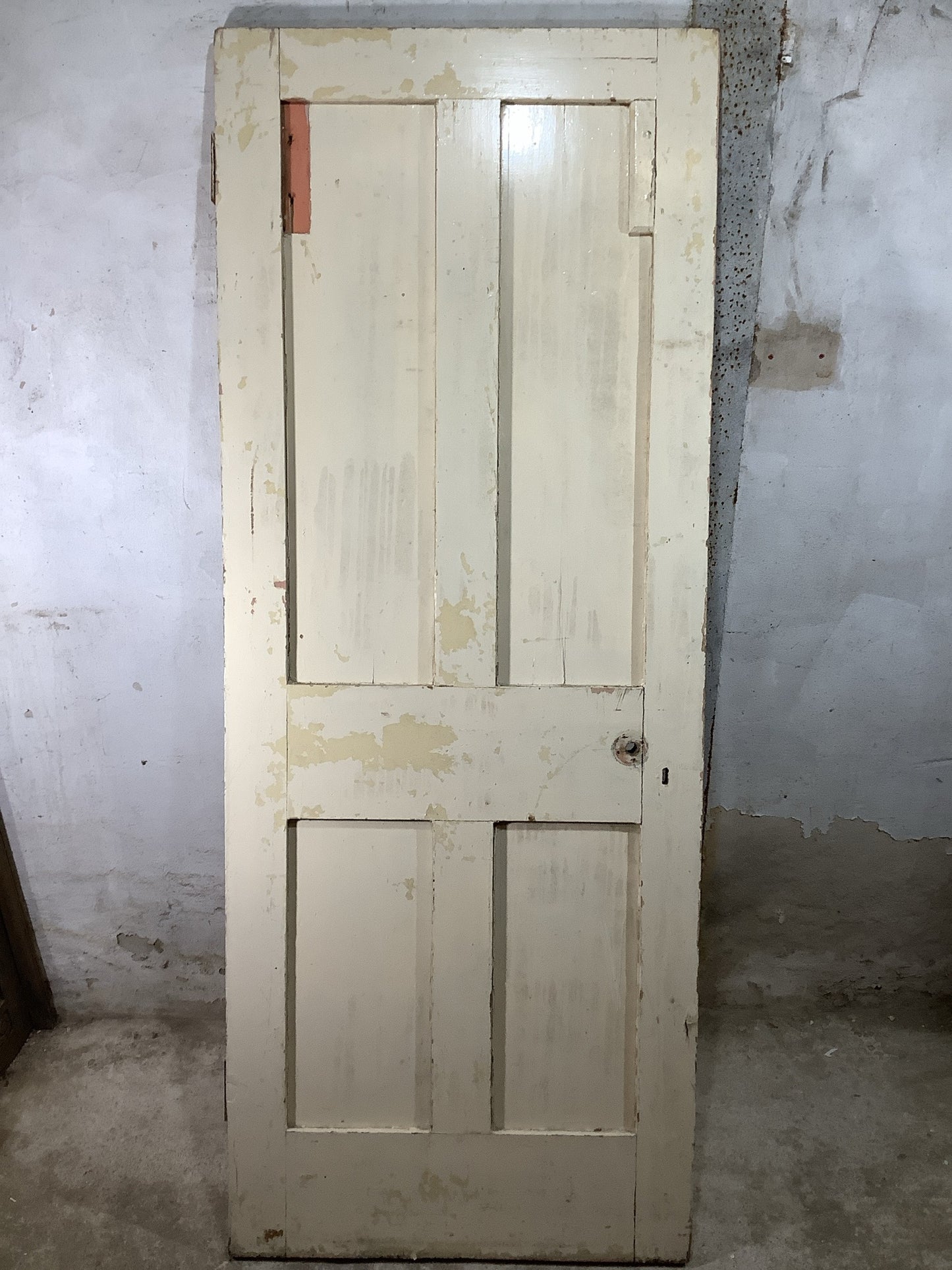7th Pic Victorian Internal Painted Pine Reclaimed Door