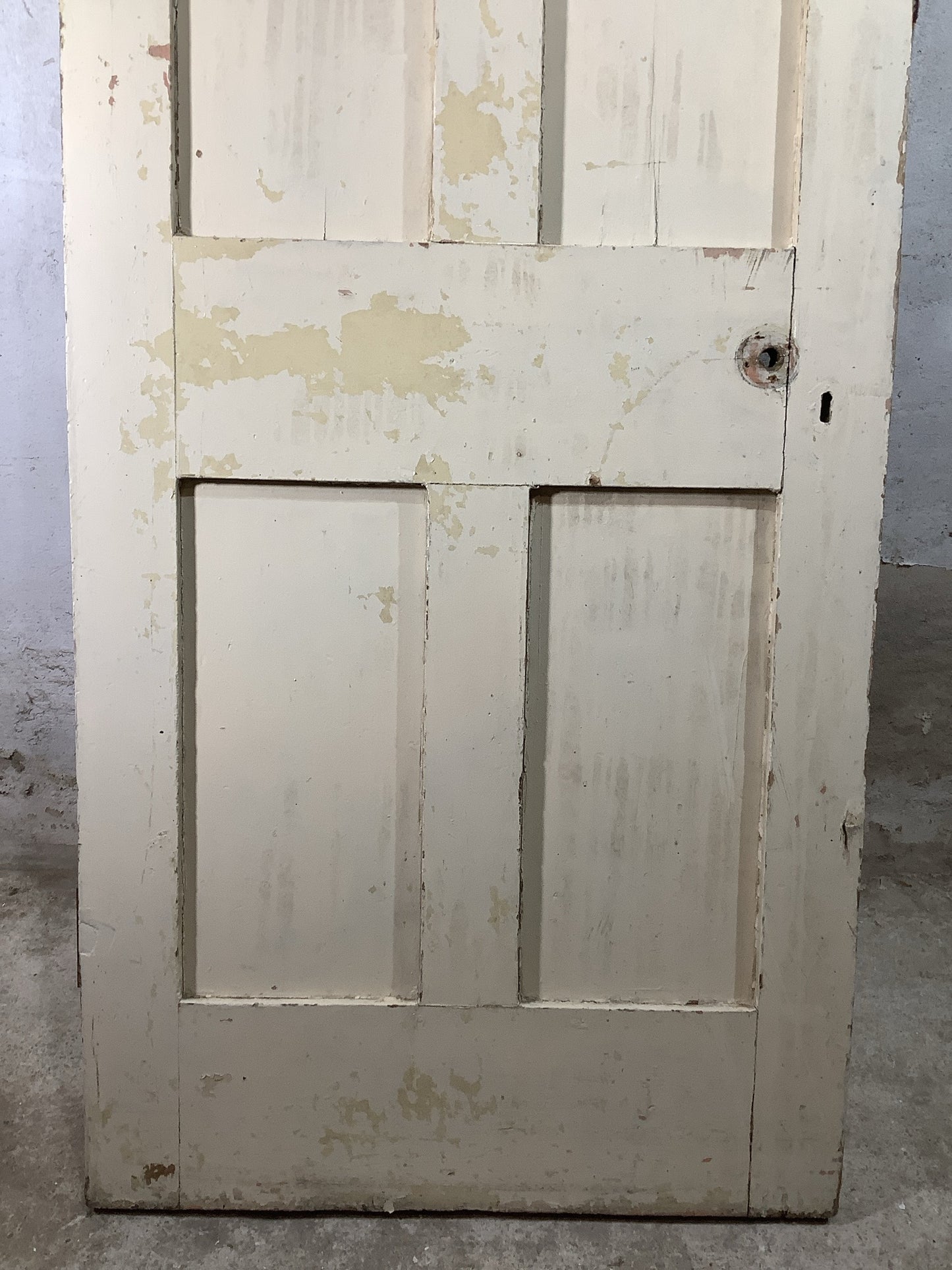 9th Pic Victorian Internal Painted Pine Reclaimed Door