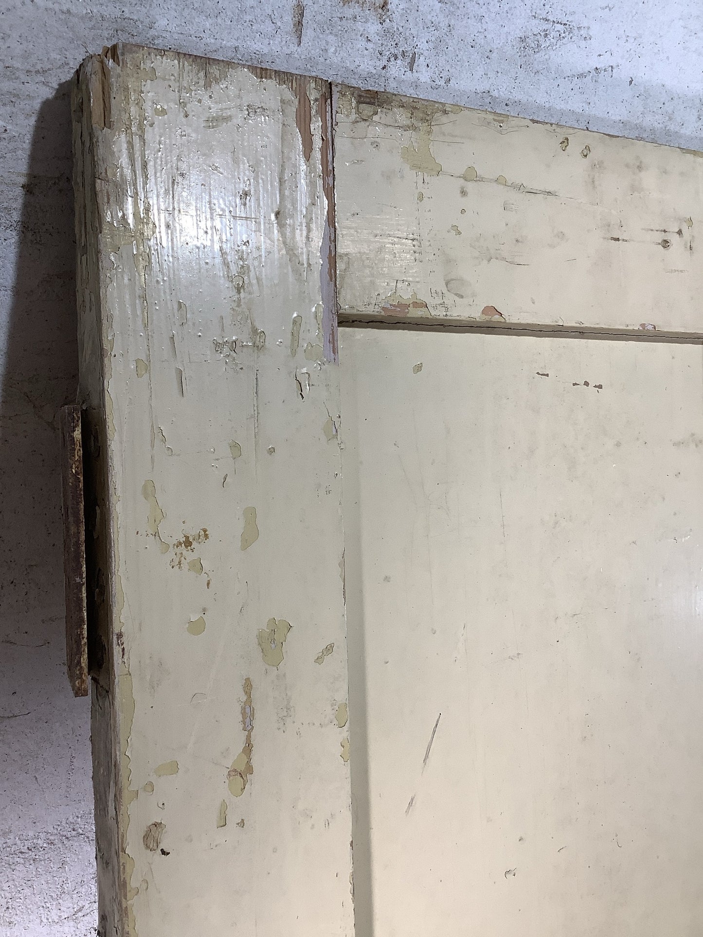 5th Pic Old Internal Painted Pine Reclaimed Door