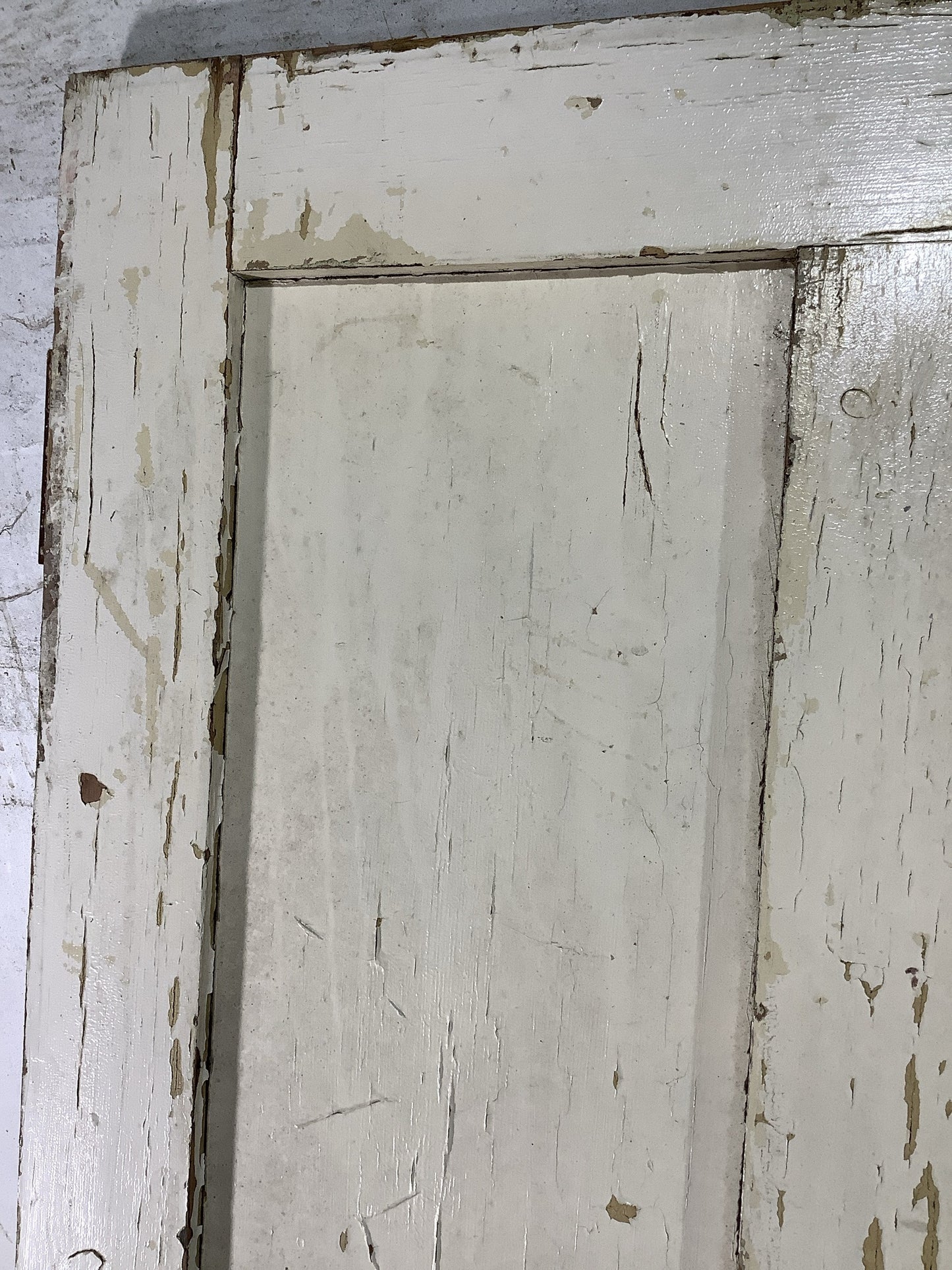 5th Pic Old Internal Painted Pine Reclaimed Door