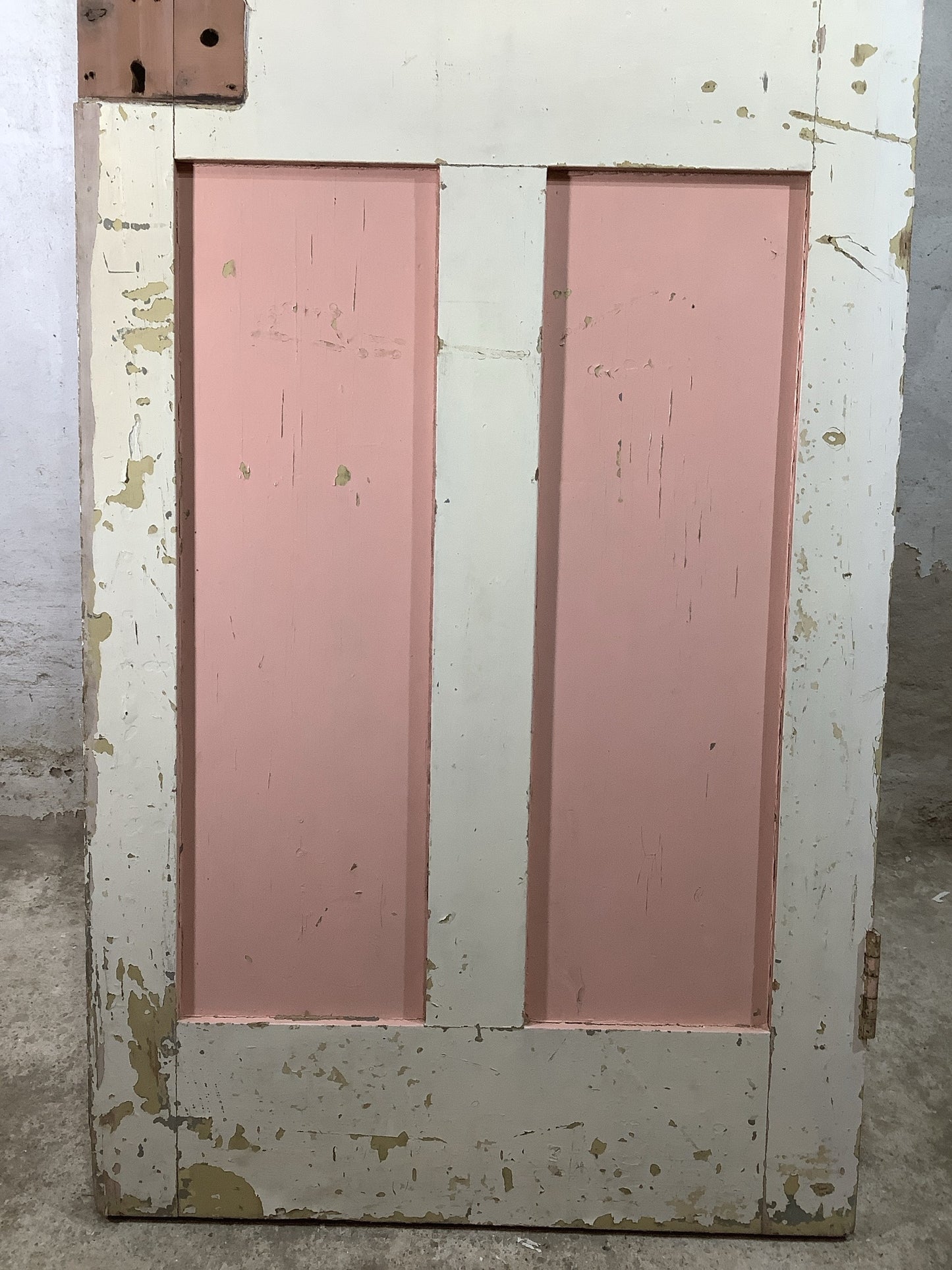 9th Pic Old Internal Painted Pine Reclaimed Door