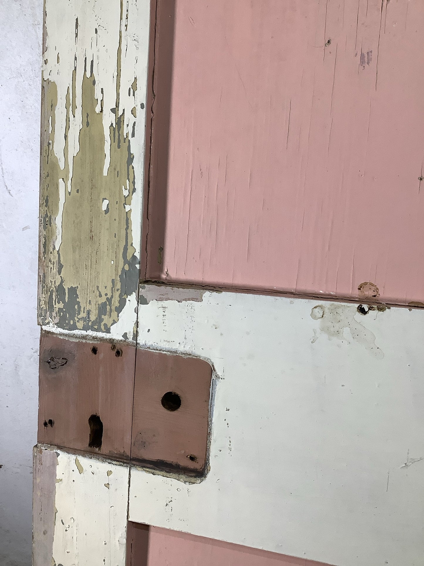 11th Pic Old Internal Painted Pine Reclaimed Door