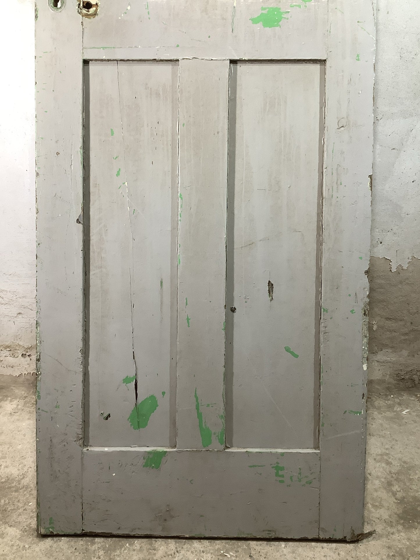 9th Pic Old Internal Painted Pine Reclaimed Door