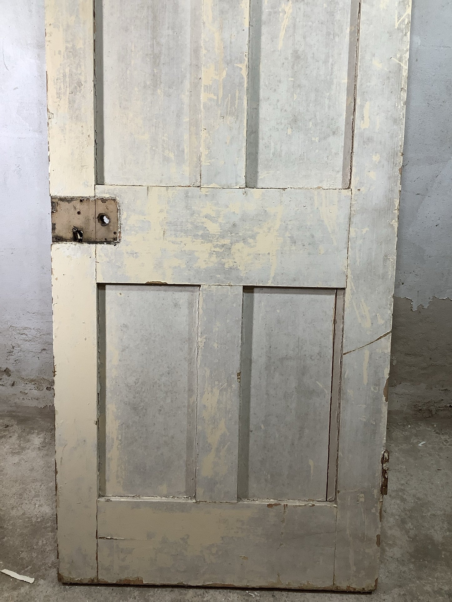 9th Pic Old Internal Painted Pine Reclaimed Door