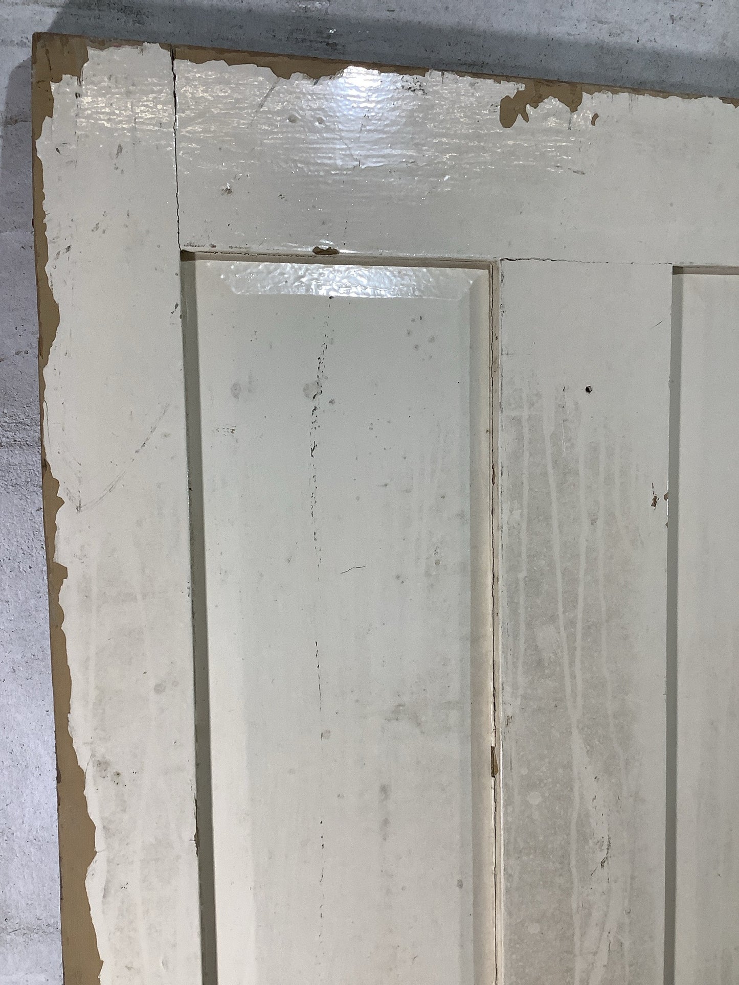 4th Pic Victorian Internal Painted Pine Reclaimed Door