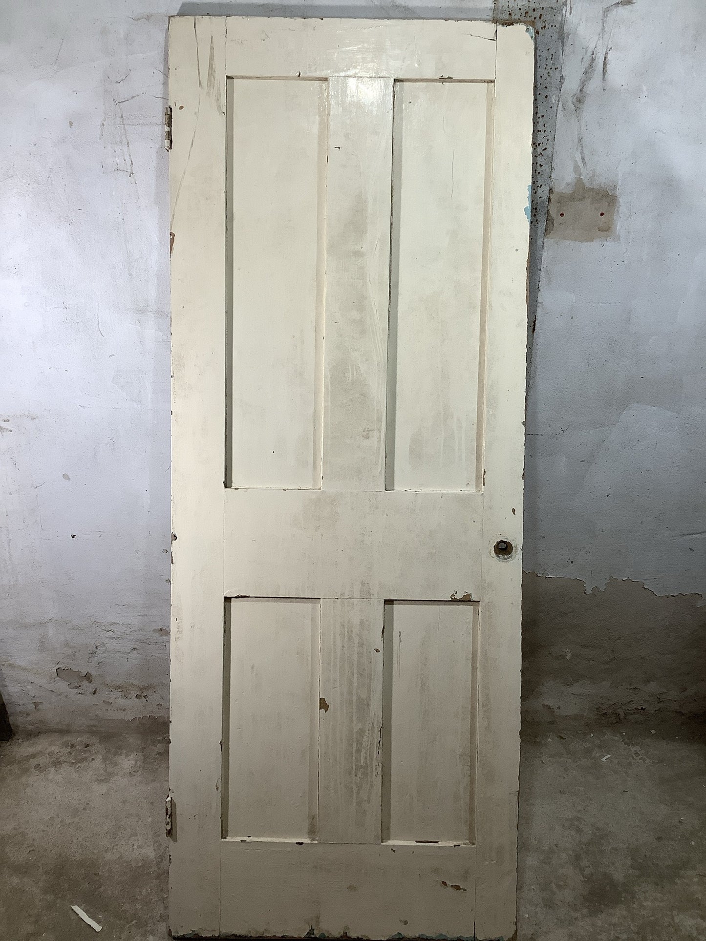 7th Pic Victorian Internal Painted Pine Reclaimed Door