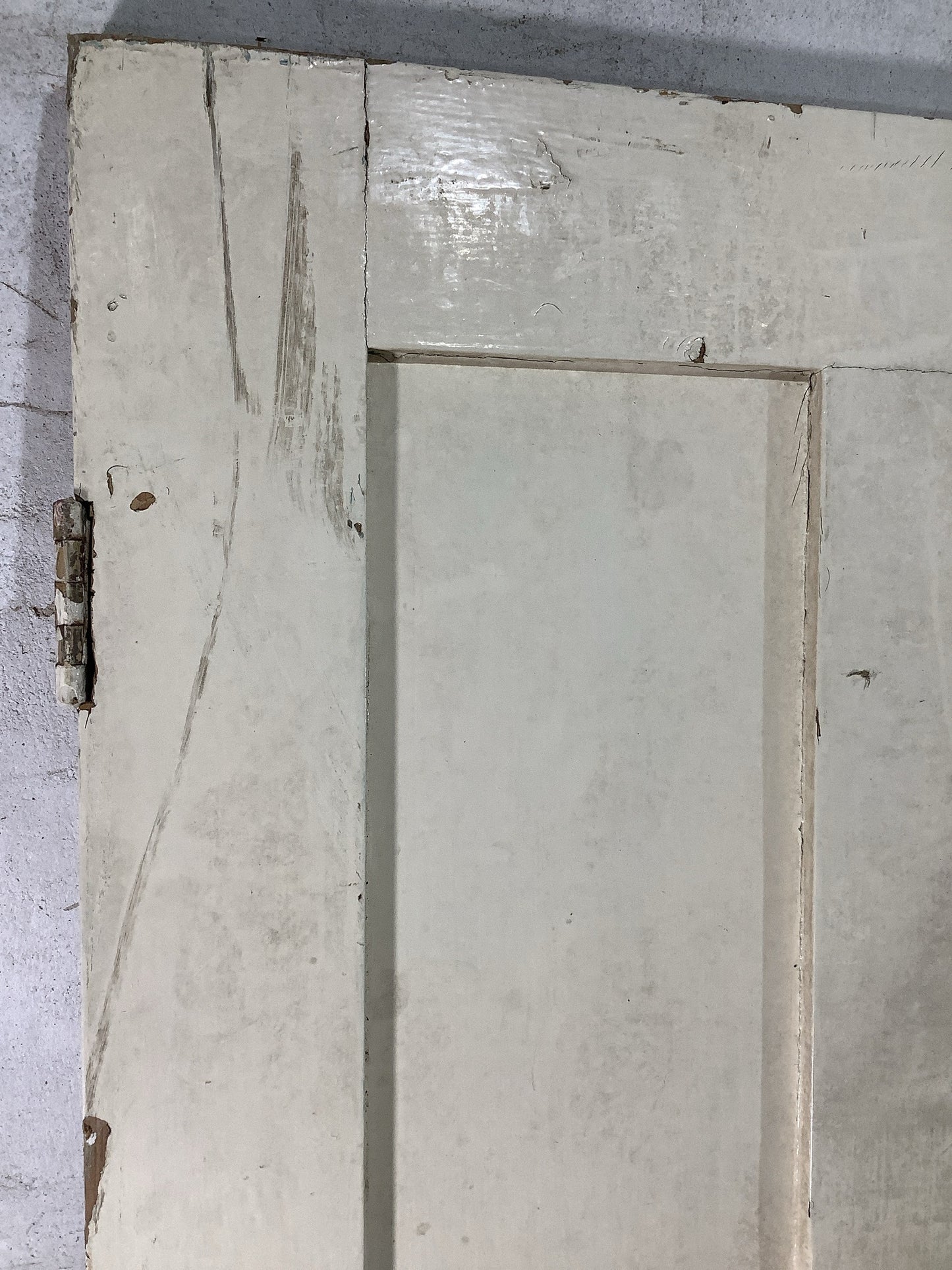 10th Pic Victorian Internal Painted Pine Reclaimed Door