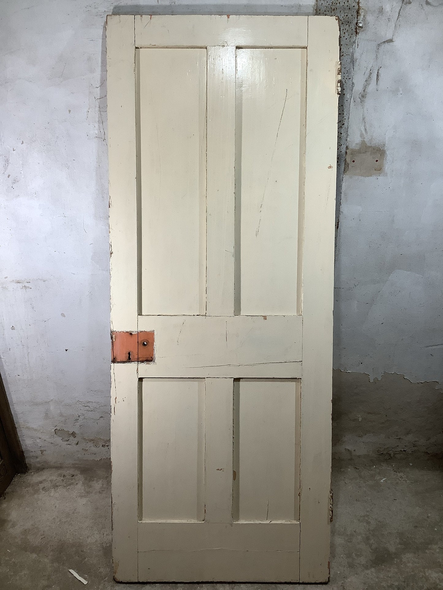 7th Pic Victorian Internal Painted Pine Reclaimed Door