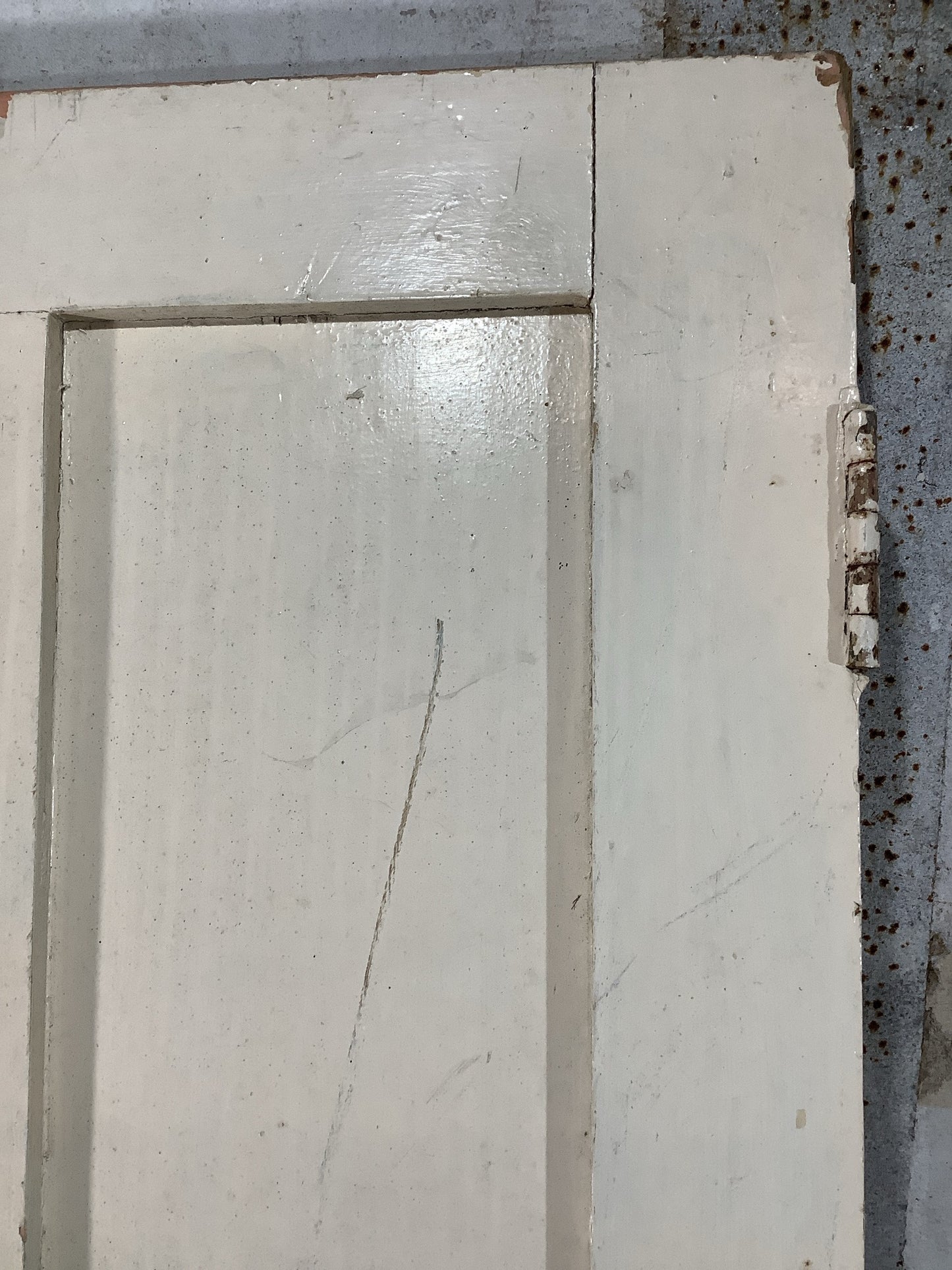 11th Pic Victorian Internal Painted Pine Reclaimed Door