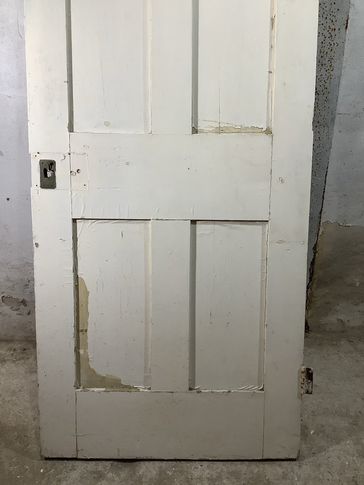 9th Pic Victorian Internal Painted Pine Reclaimed Door