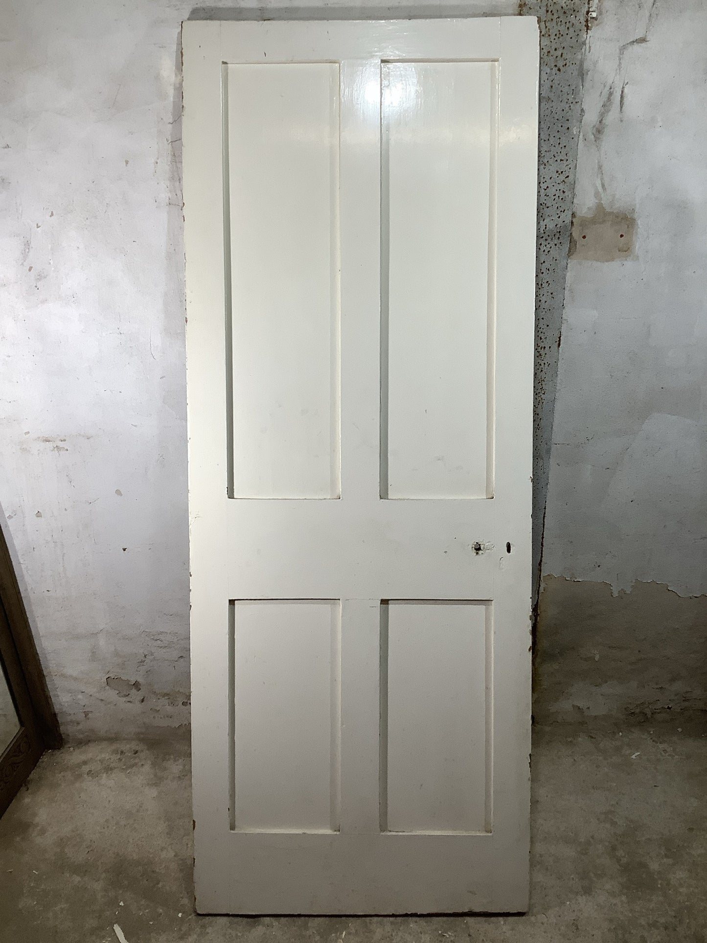 7th Pic Victorian Internal Painted Pine Reclaimed Door