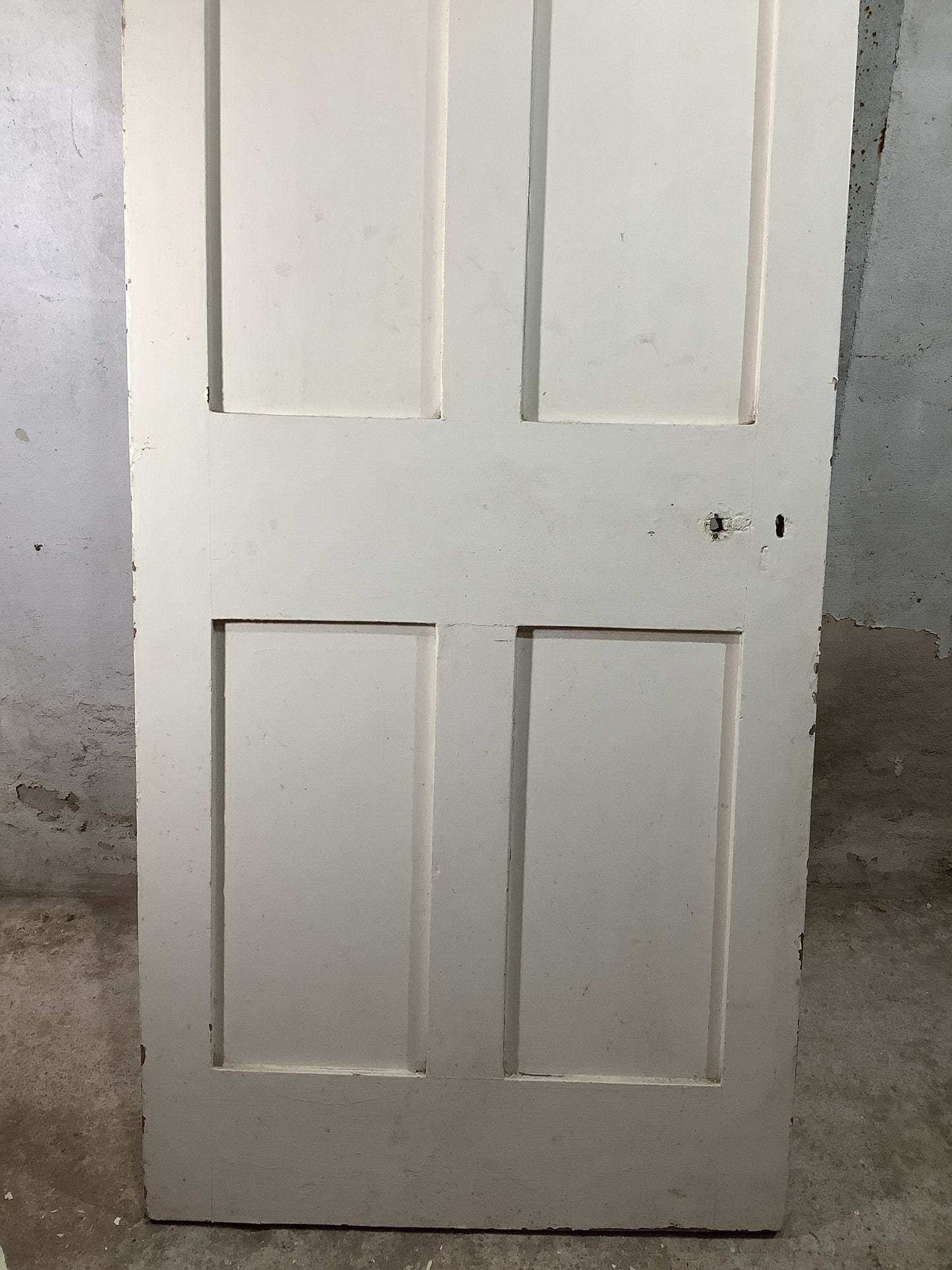 9th Pic Victorian Internal Painted Pine Reclaimed Door