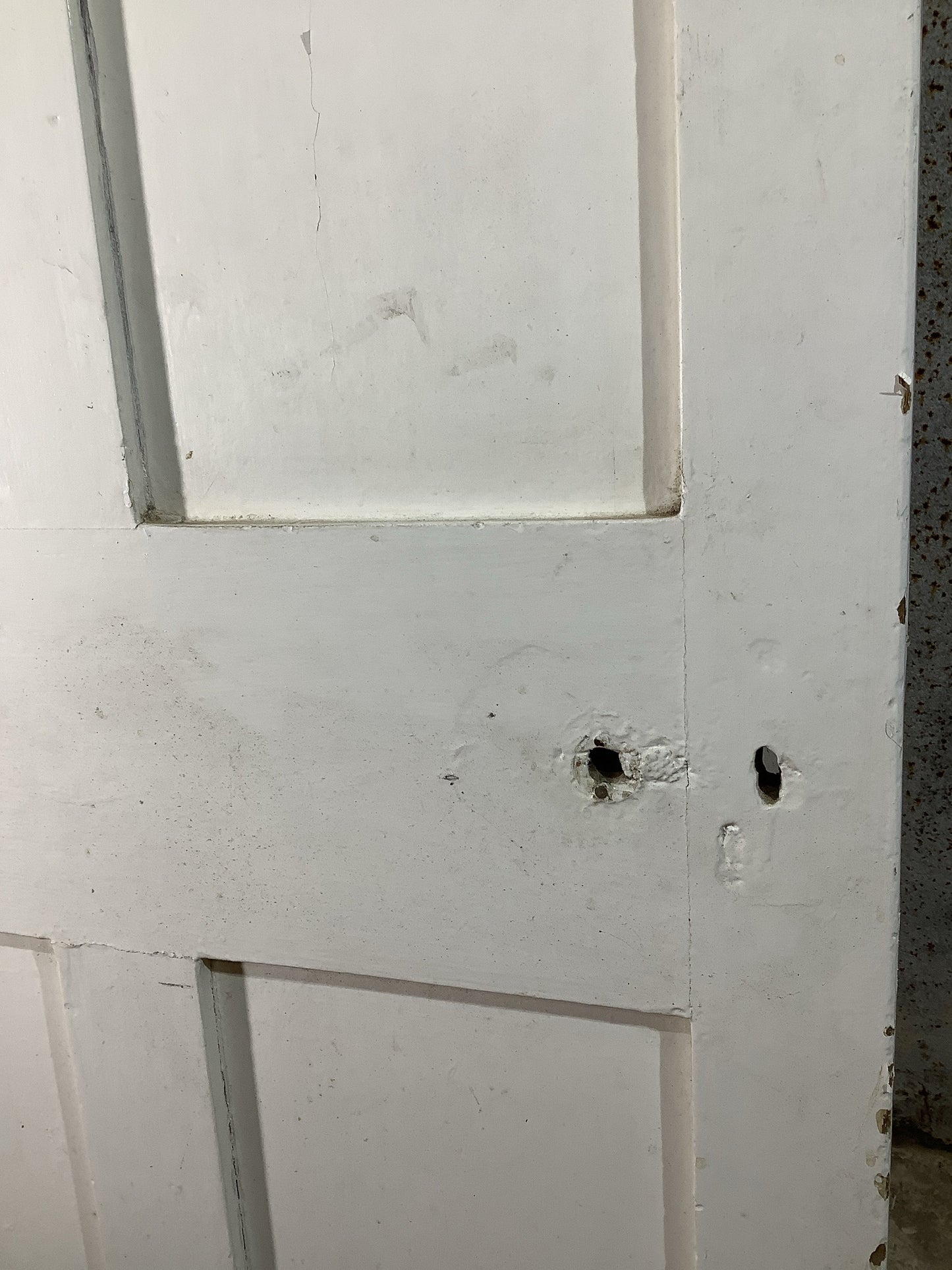 10th Pic Victorian Internal Painted Pine Reclaimed Door