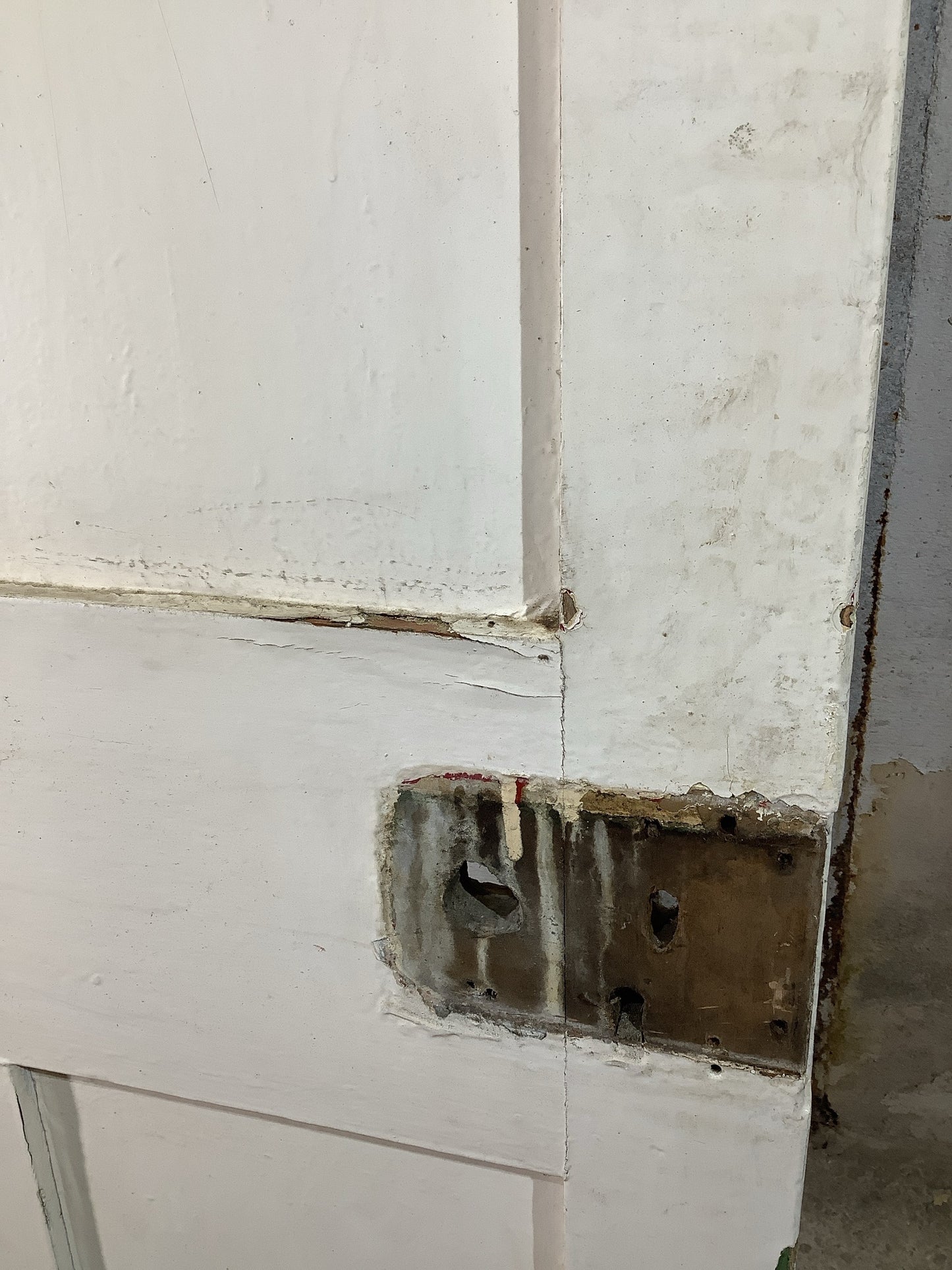 10th Pic Victorian Internal Painted Pine Reclaimed Door