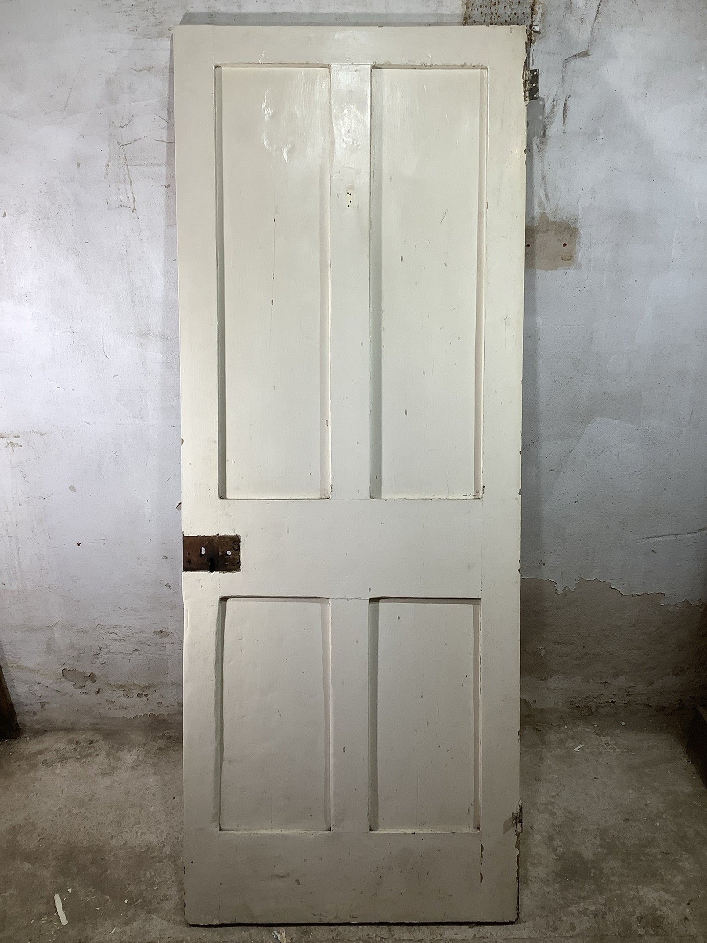 7th Pic Victorian Internal Painted Pine Reclaimed Door