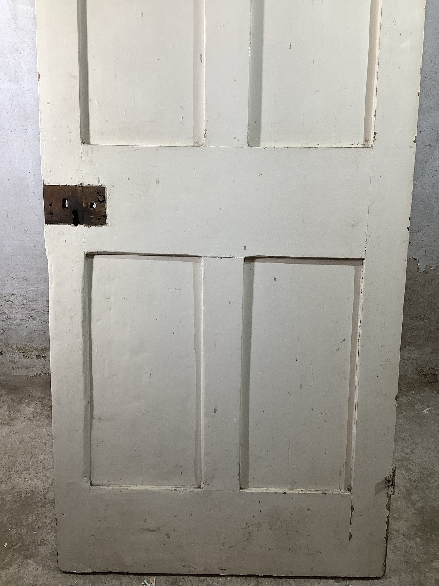 9th Pic Victorian Internal Painted Pine Reclaimed Door