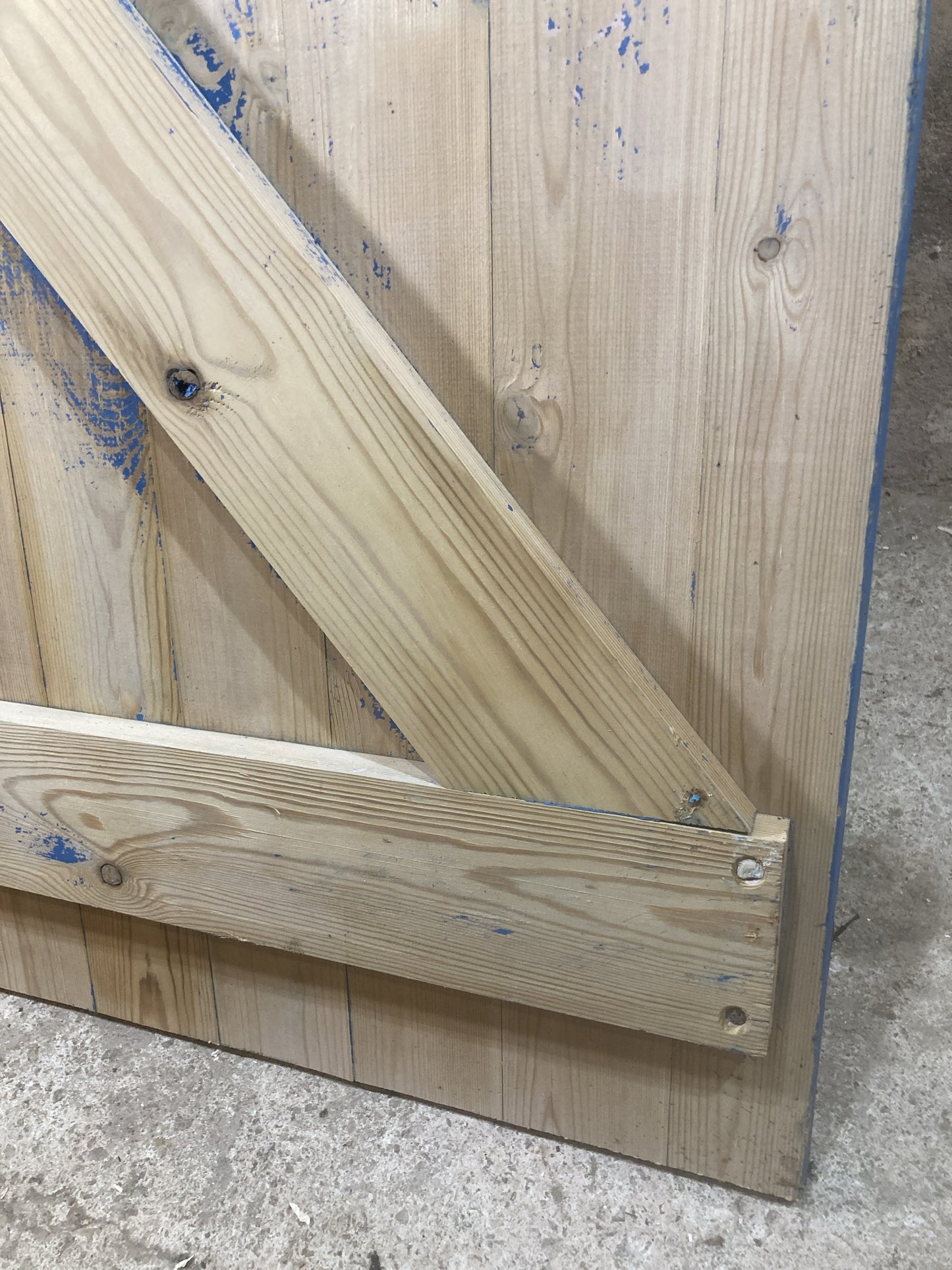 12th Pic Old Internal Stripped Pine Reclaimed Door