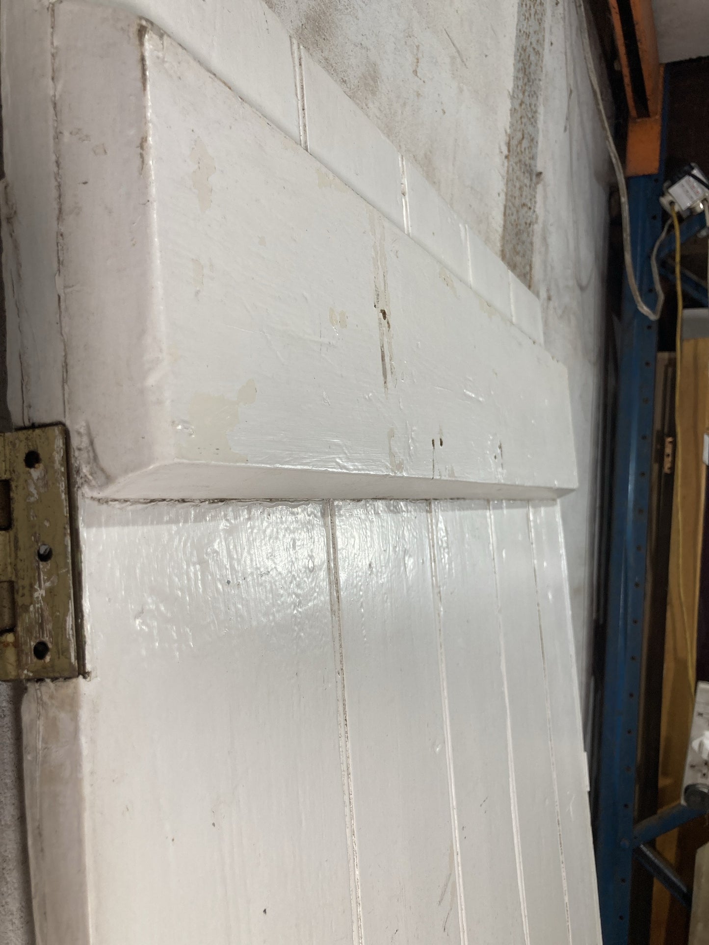 12th Pic Old Internal Painted Pine Reclaimed Door