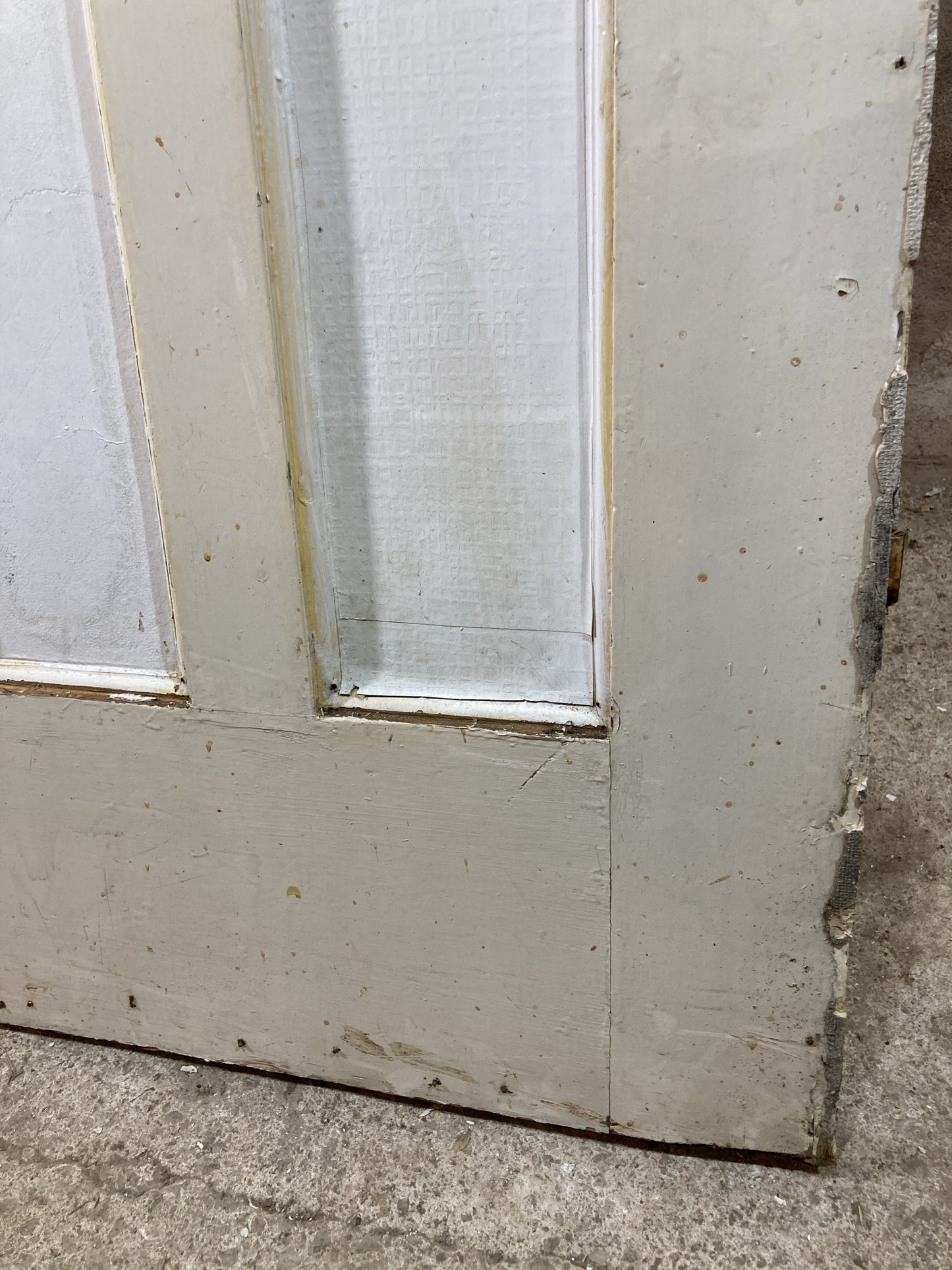 12th Pic 1930s Internal Painted Pitch Pine Reclaimed Door