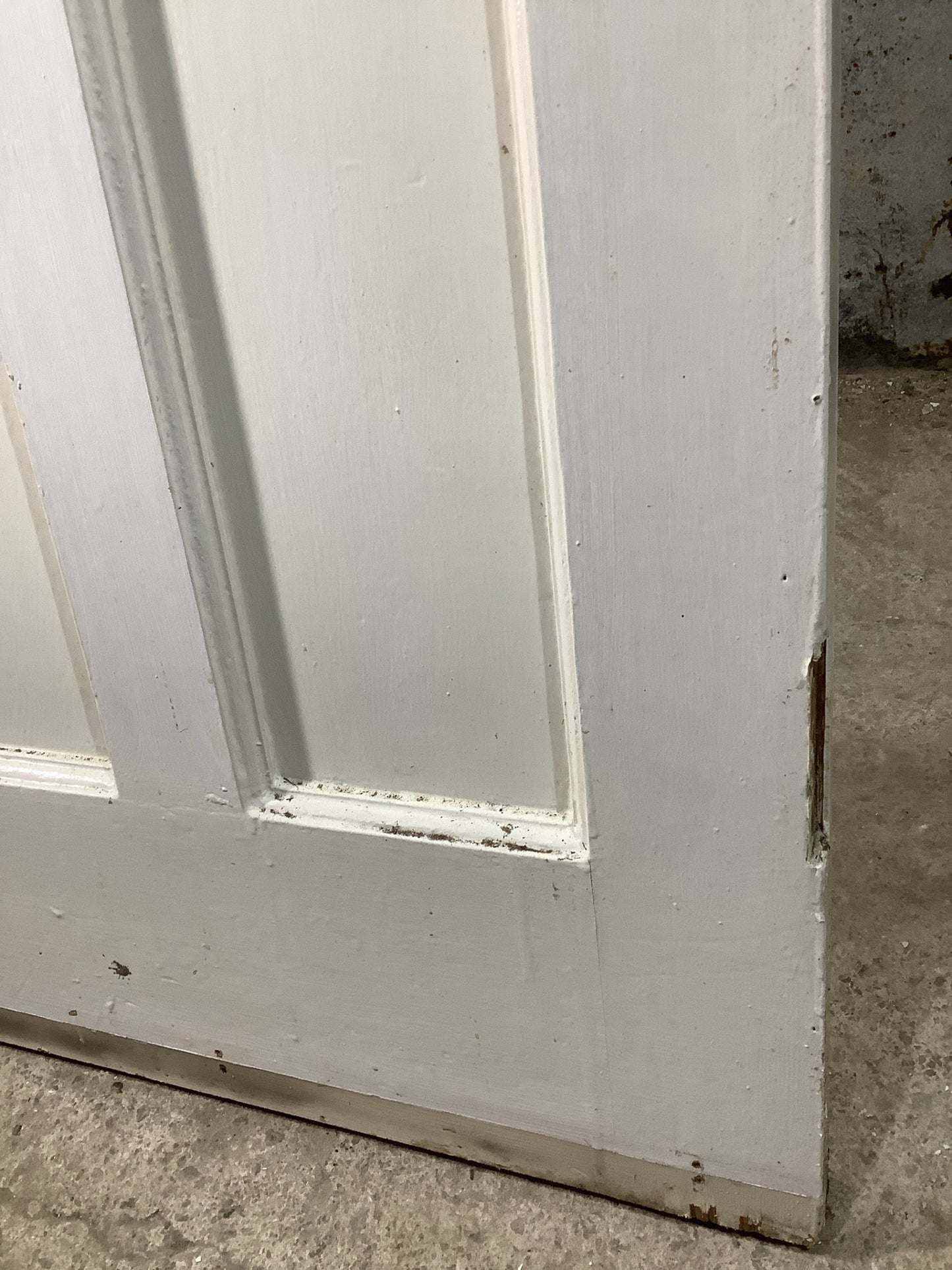 12th Pic 1930s Internal Painted Pitch Pine Reclaimed Door